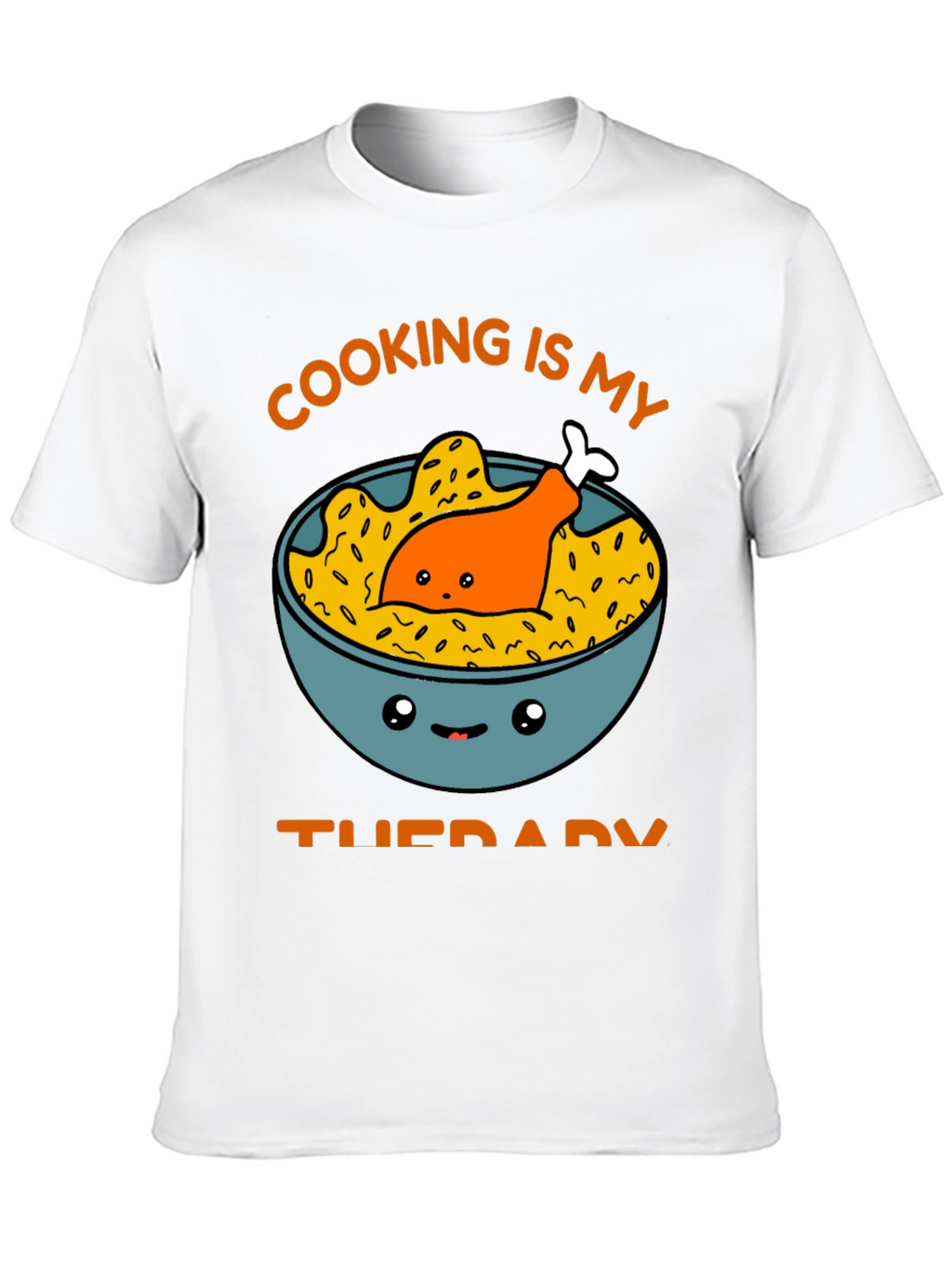 Cooking is My Therapy Graphic Tee