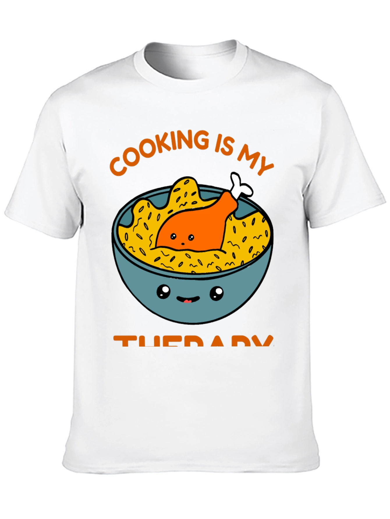 Cooking is My Therapy Graphic Tee