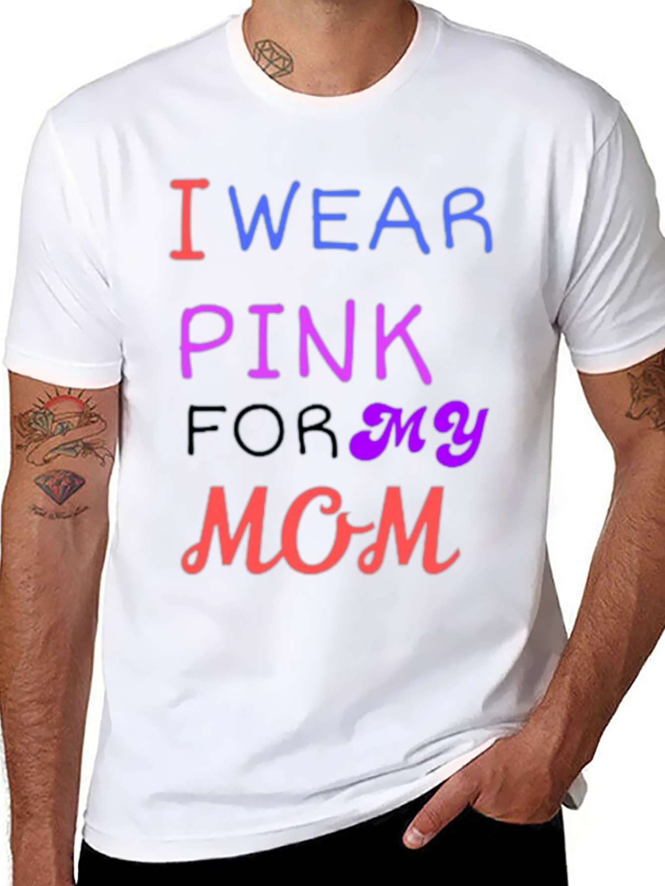 I Wear Pink For My Mom T-Shirt