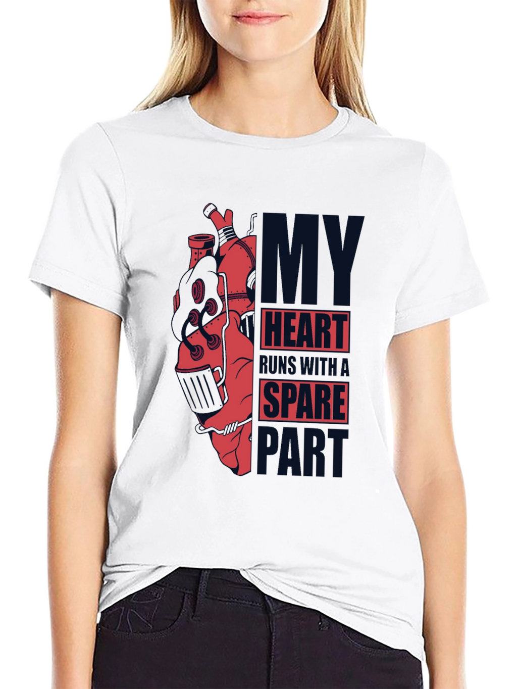 Steampunk Heart T-Shirt - Dark Graphic Tee