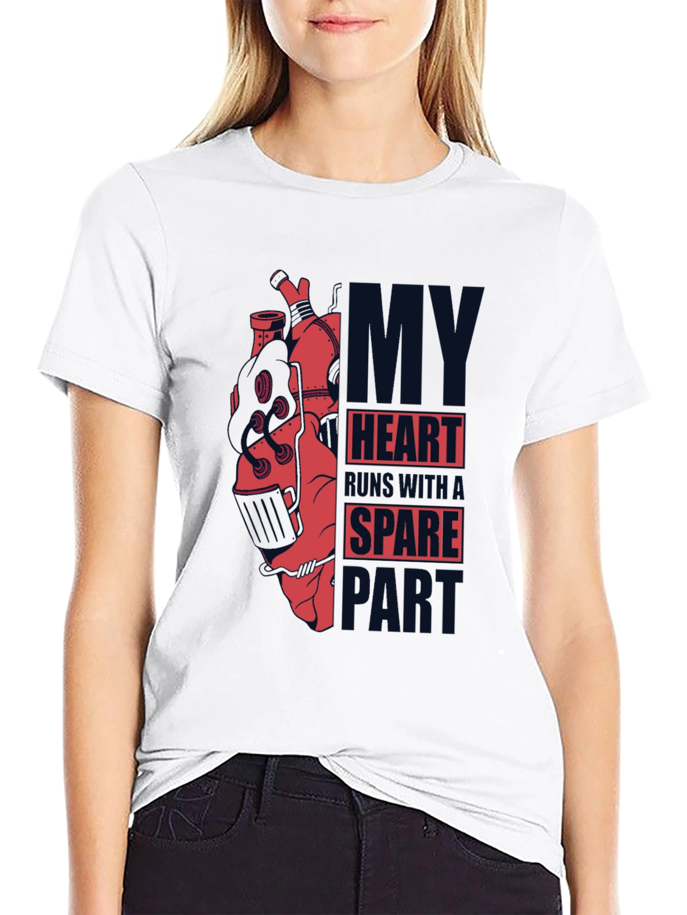 Steampunk Heart T-Shirt - Dark Graphic Tee