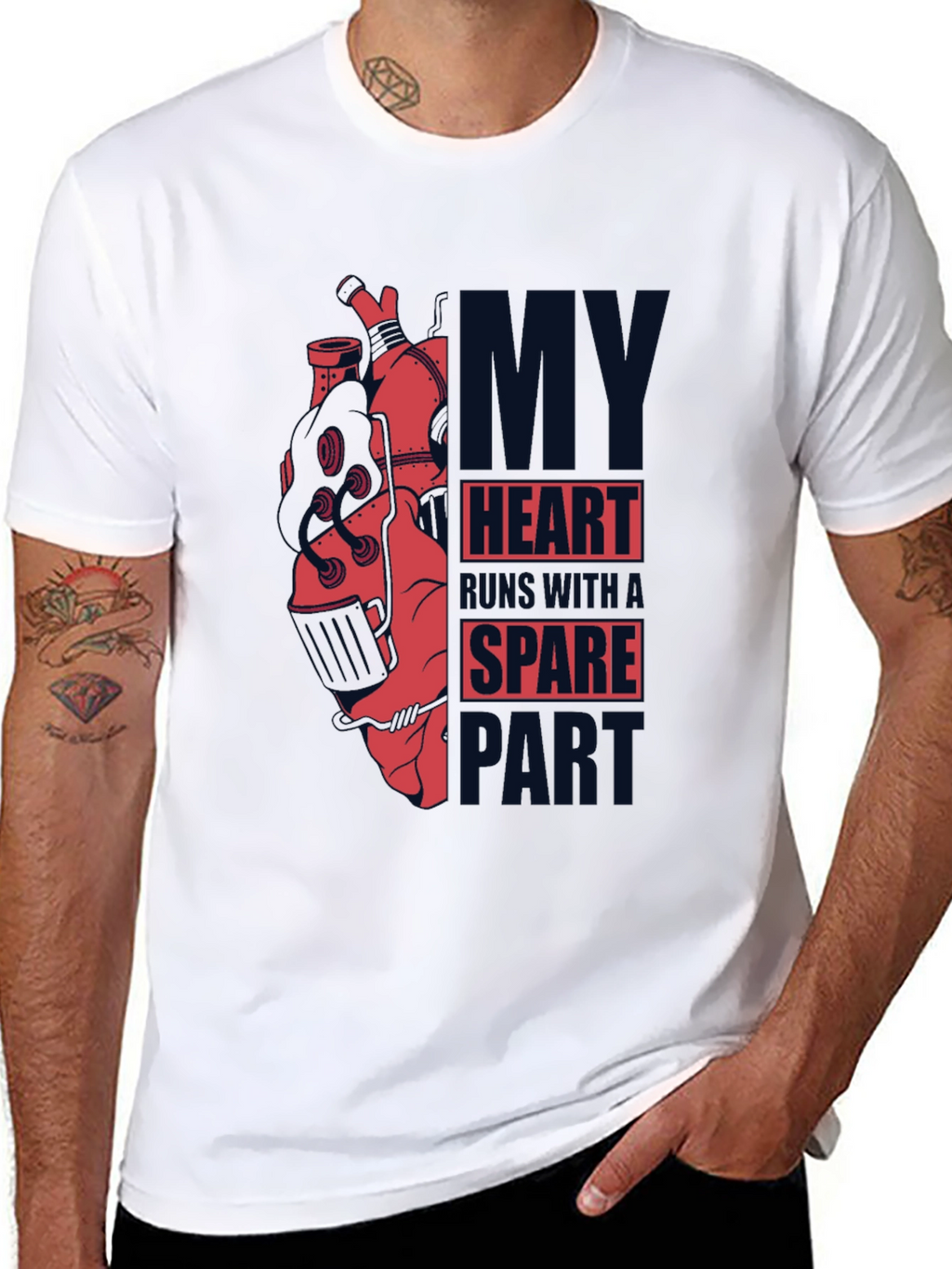 Steampunk Heart T-Shirt - Dark Graphic Tee