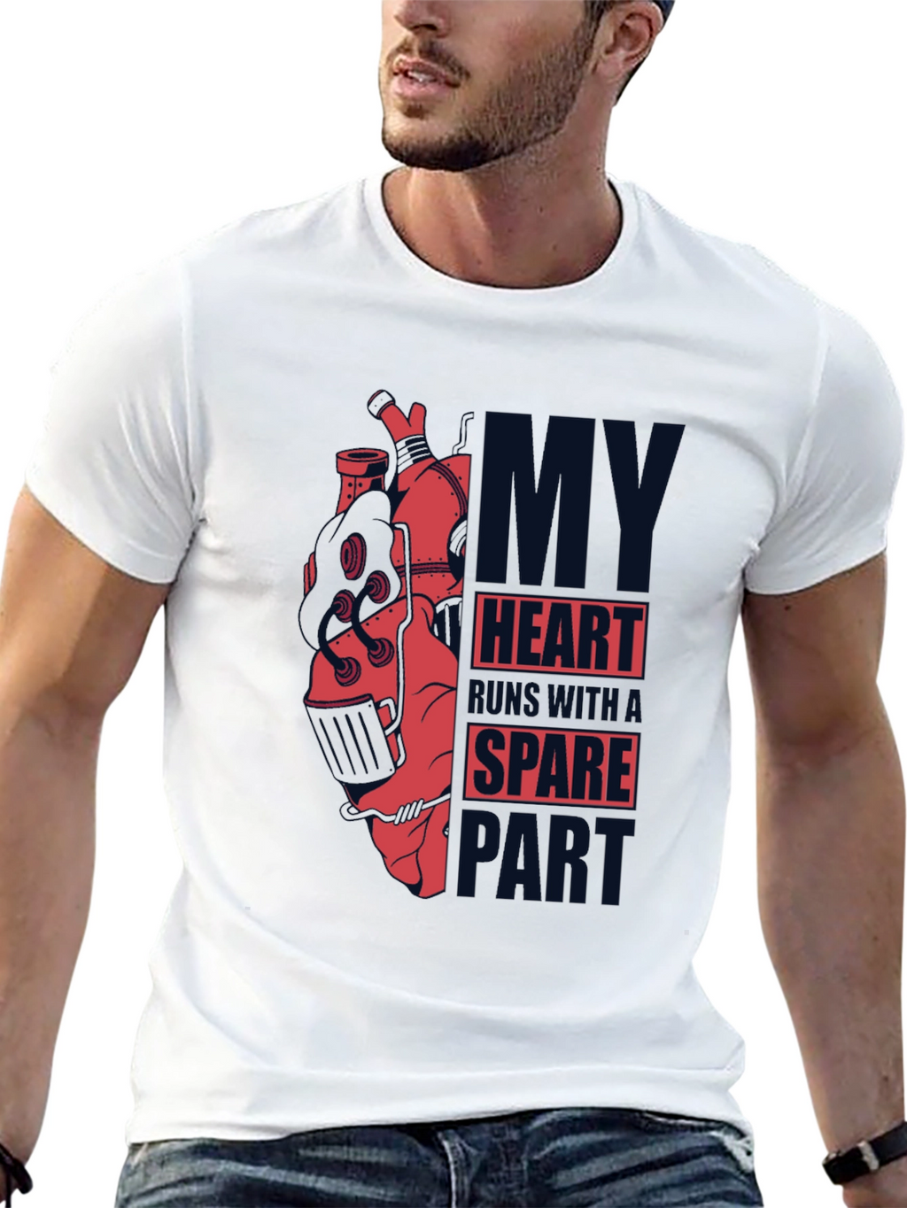 Steampunk Heart T-Shirt - Dark Graphic Tee