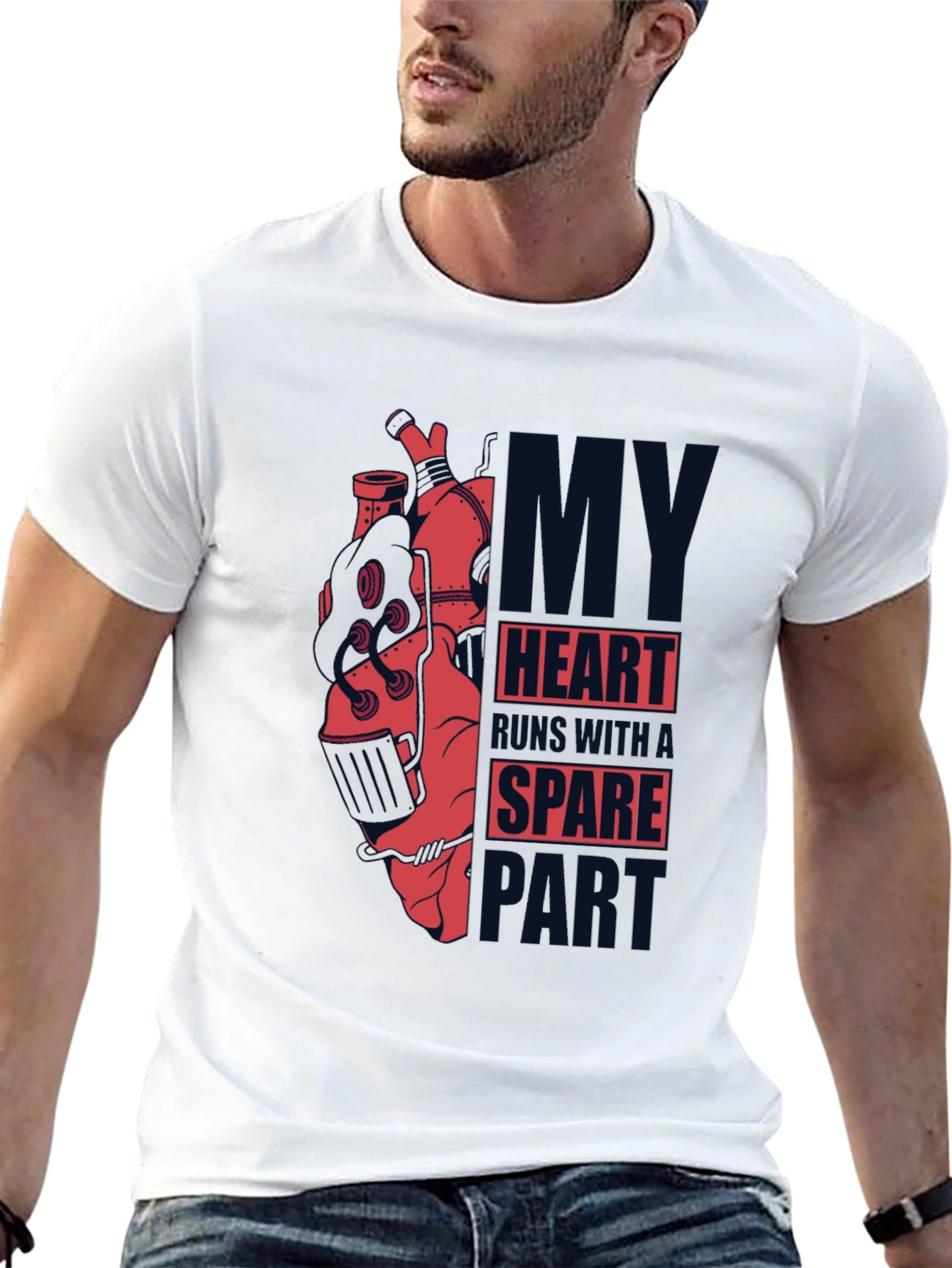 Steampunk Heart T-Shirt - Dark Graphic Tee
