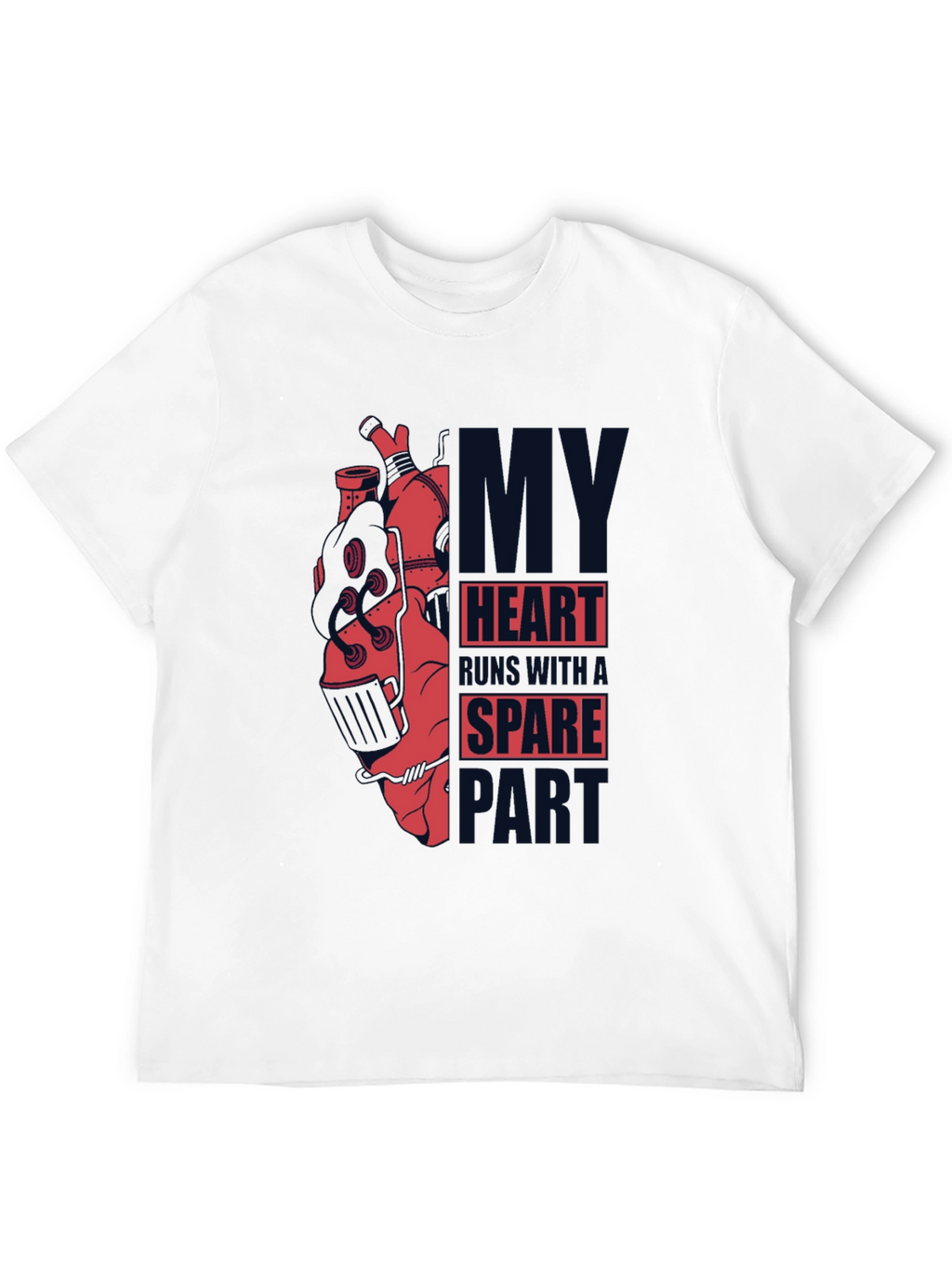Steampunk Heart T-Shirt - Dark Graphic Tee