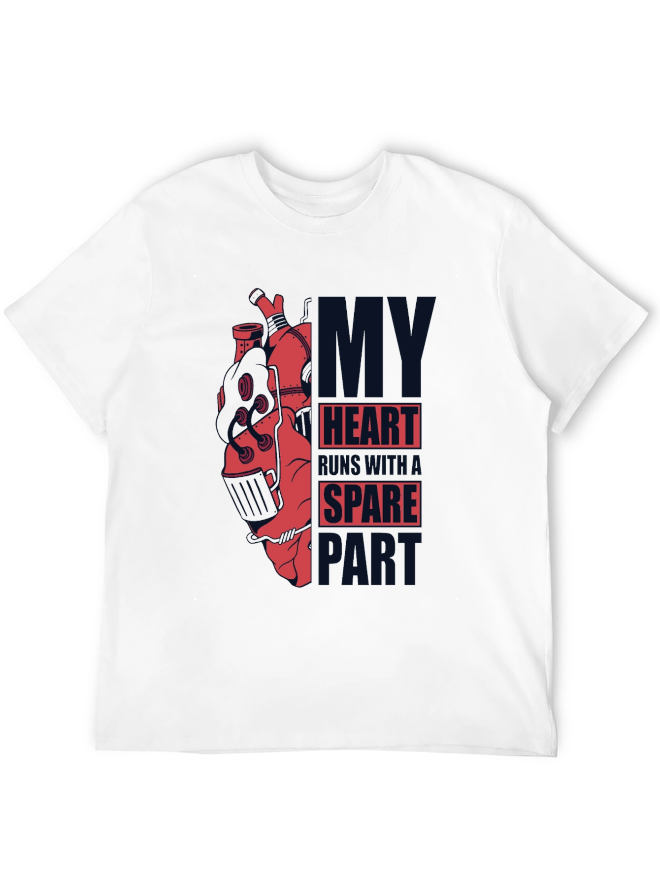 Steampunk Heart T-Shirt - Dark Graphic Tee
