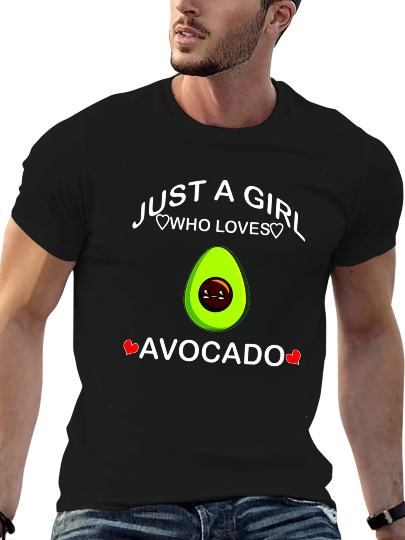 Just A Girl Who Loves Avocado T-Shirt