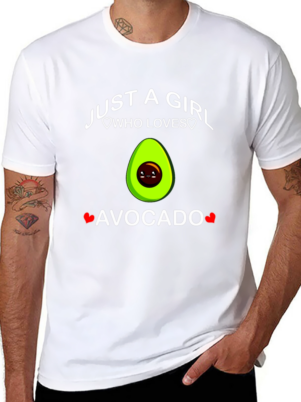 Just A Girl Who Loves Avocado T-Shirt