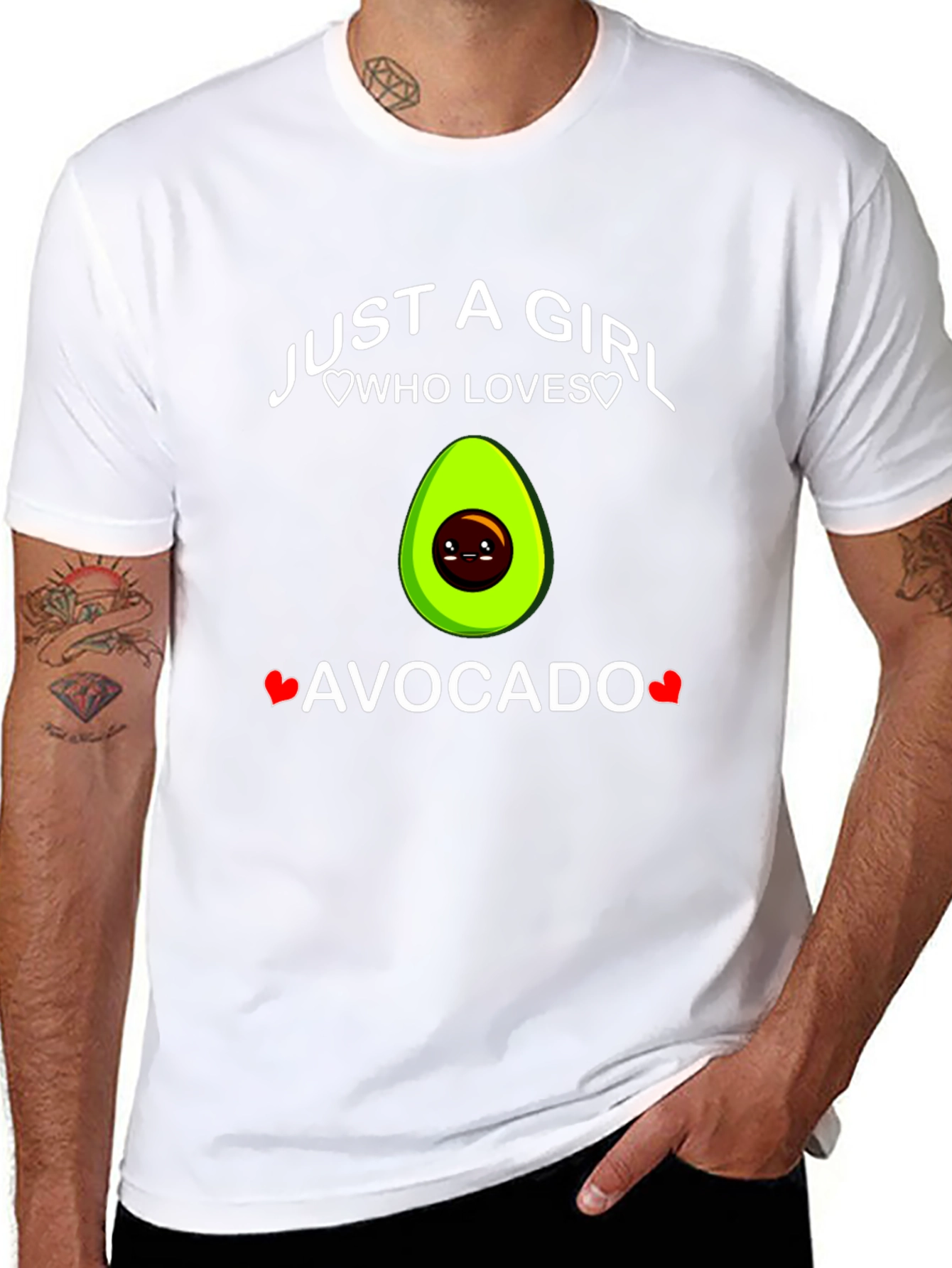 Just A Girl Who Loves Avocado T-Shirt