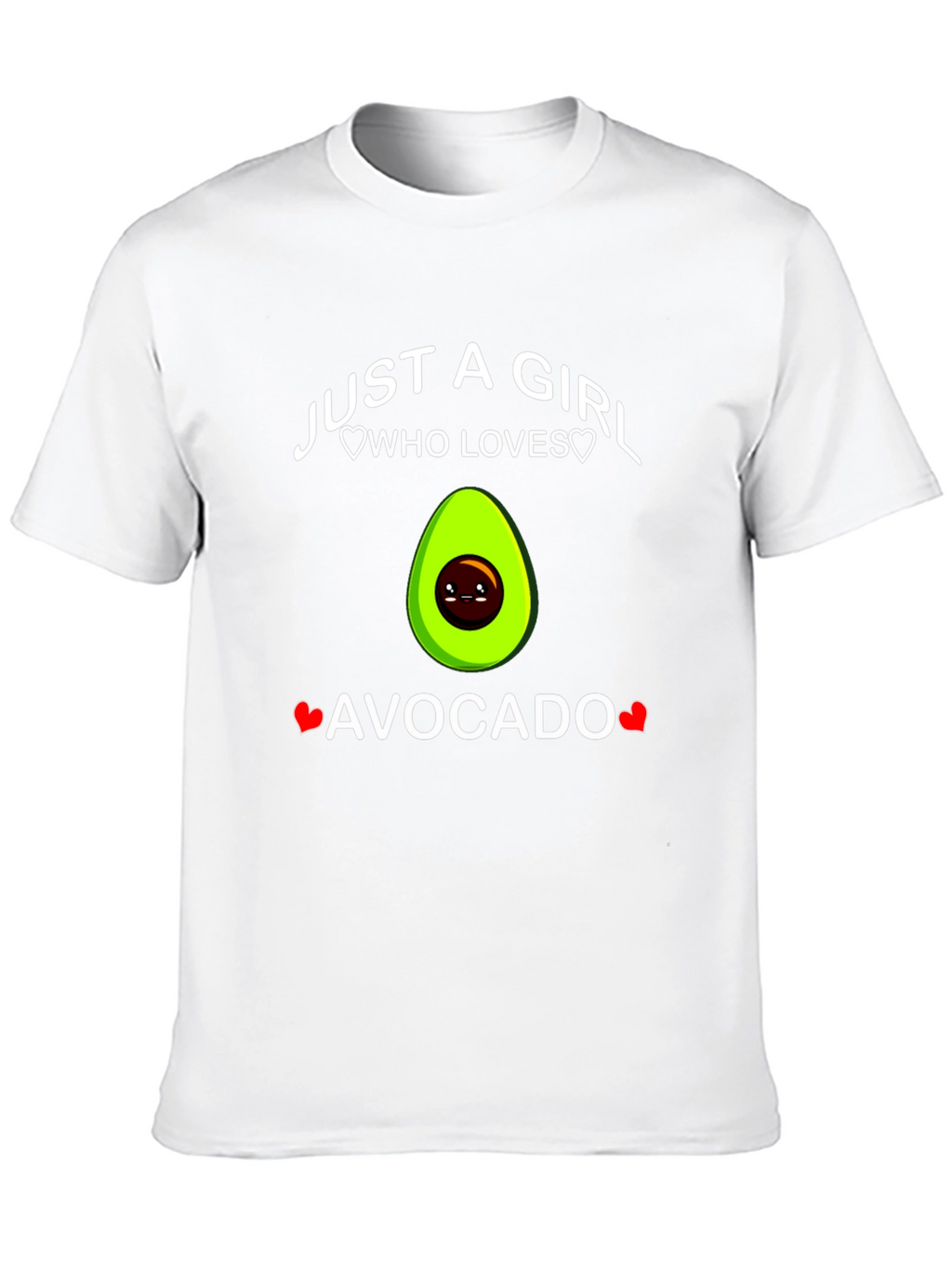 Just A Girl Who Loves Avocado T-Shirt