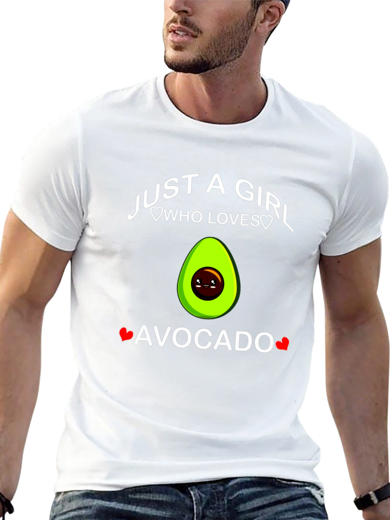 Just A Girl Who Loves Avocado T-Shirt