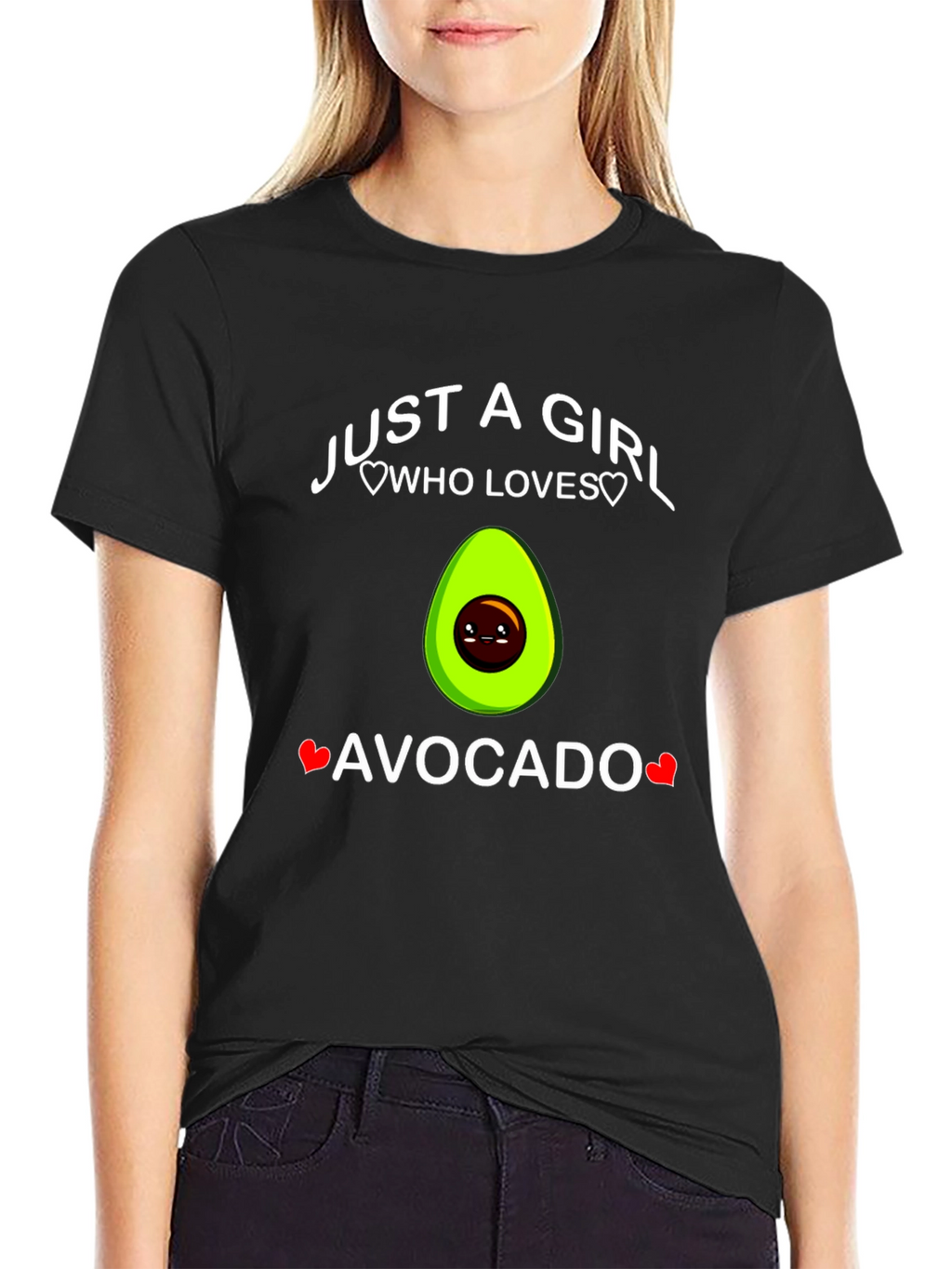 Just A Girl Who Loves Avocado T-Shirt
