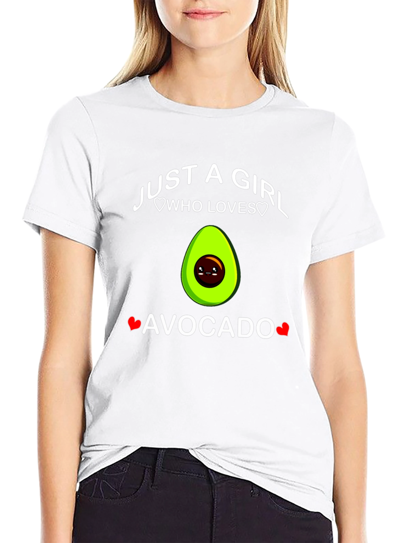 Just A Girl Who Loves Avocado T-Shirt