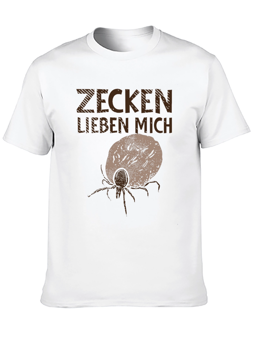 Zecken Lieben Mich T-Shirt - Funny Graphic Tee