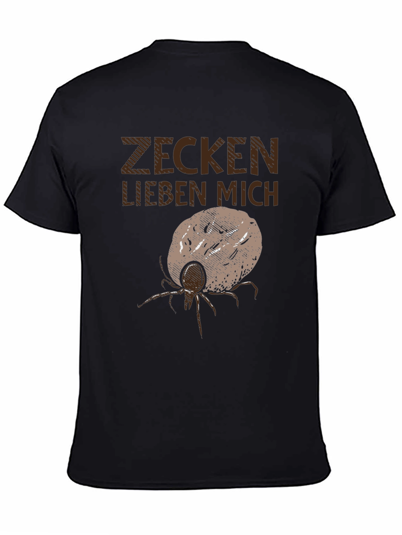 Zecken Lieben Mich T-Shirt - Funny Graphic Tee