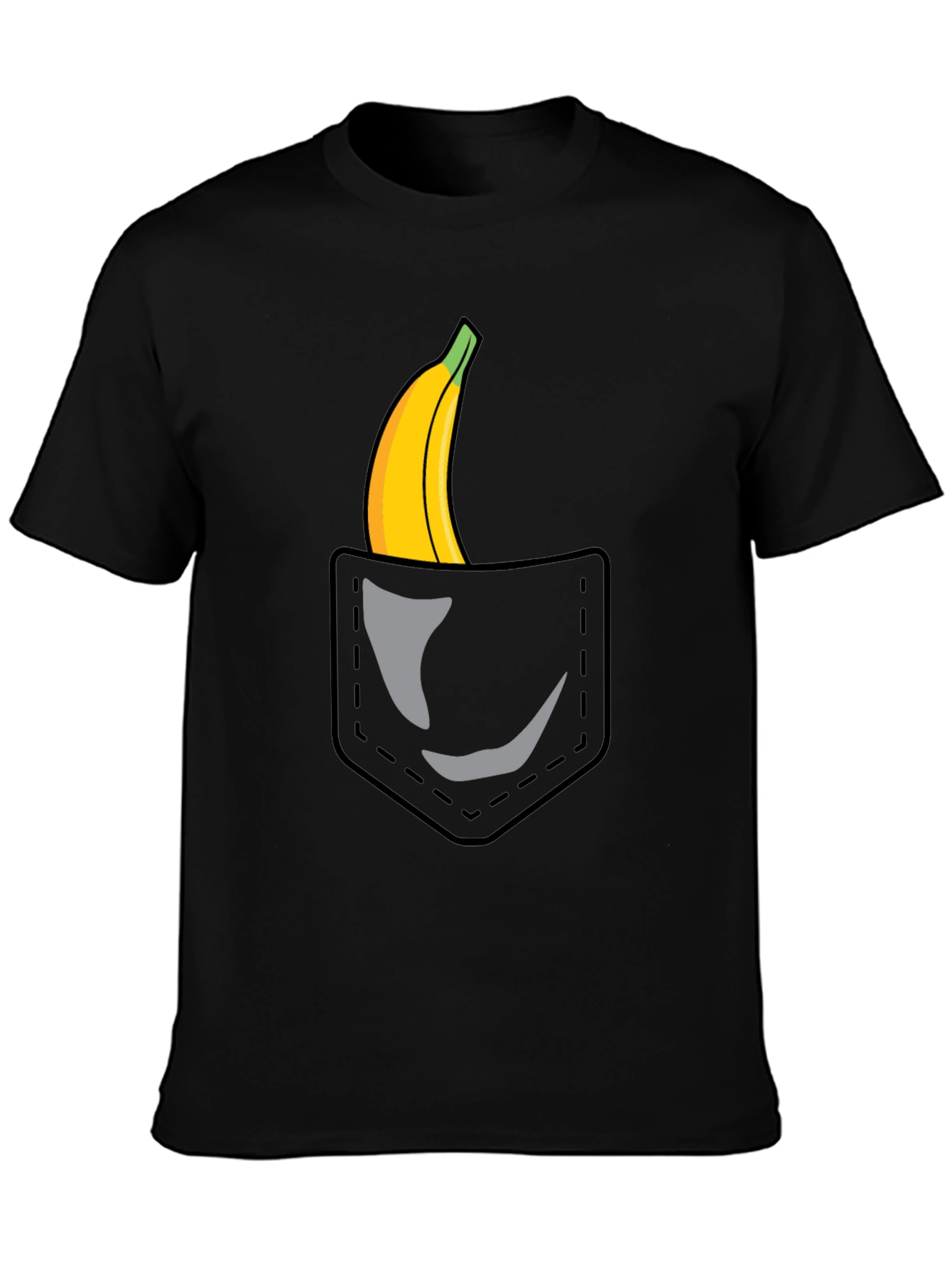 Banana Pocket Graphic T-Shirt