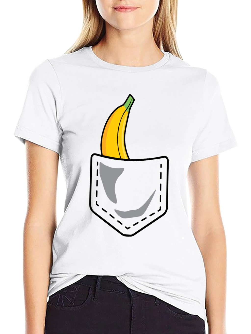 Banana Pocket Graphic T-Shirt
