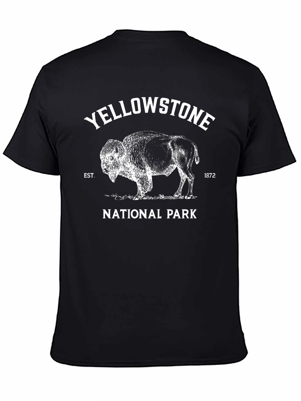 Yellowstone National Park Buffalo Graphic Tee