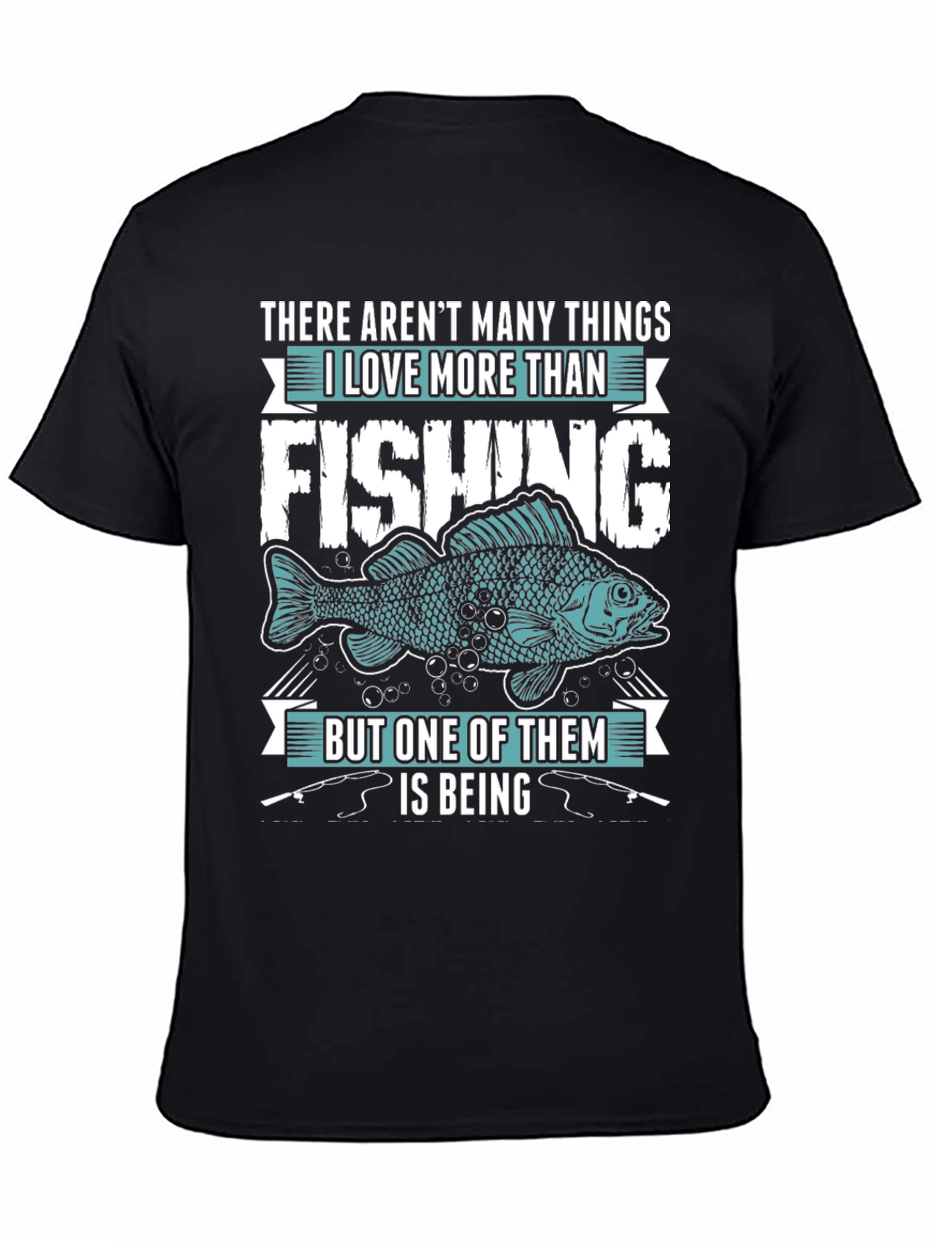 Fishing Lover T-Shirt - More Than Fishing Graphic Tee