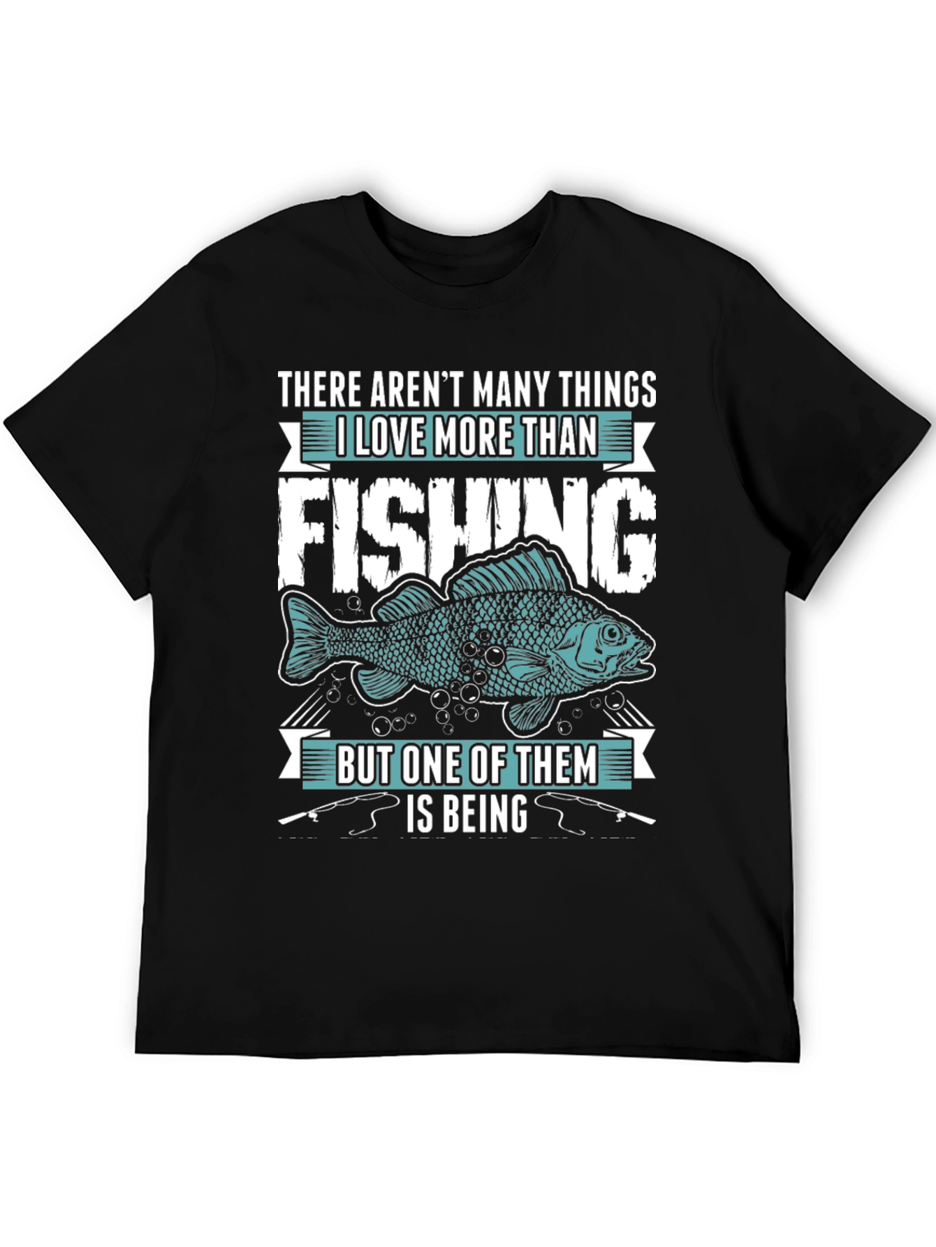 Fishing Lover T-Shirt - More Than Fishing Graphic Tee