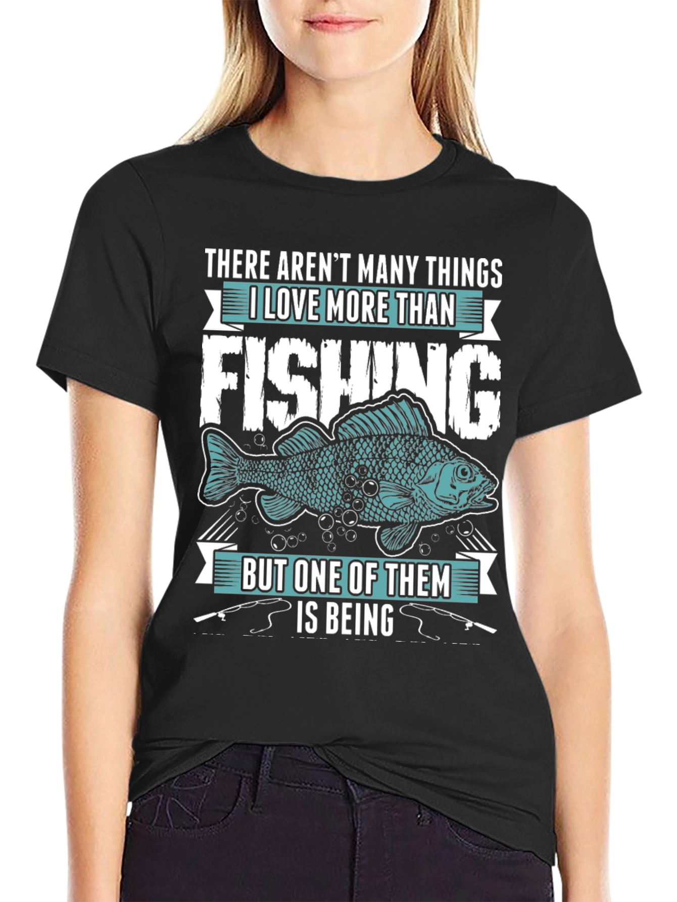 Fishing Lover T-Shirt - More Than Fishing Graphic Tee