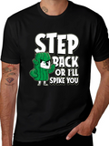 Step Back Cactus Graphic T-Shirt - Funny Novelty Tee