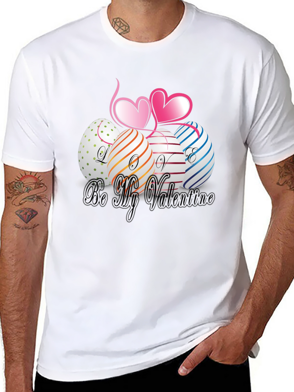 Valentines Day T-Shirt: Love & Hearts