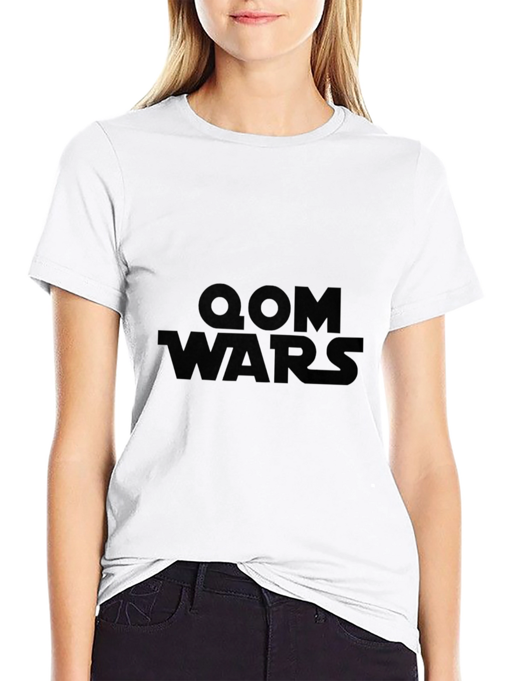 QOM Wars Black T-Shirt