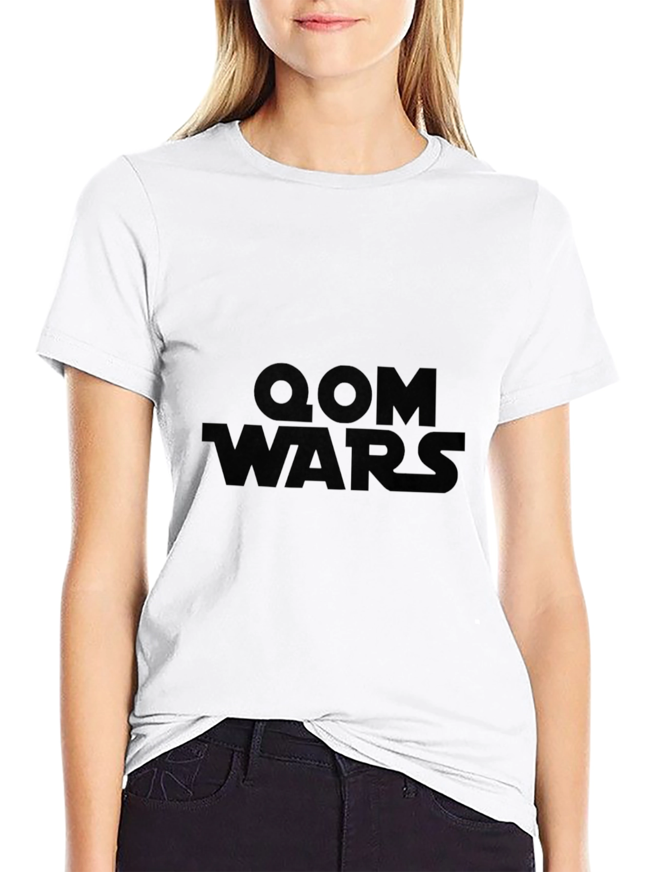 QOM Wars Black T-Shirt
