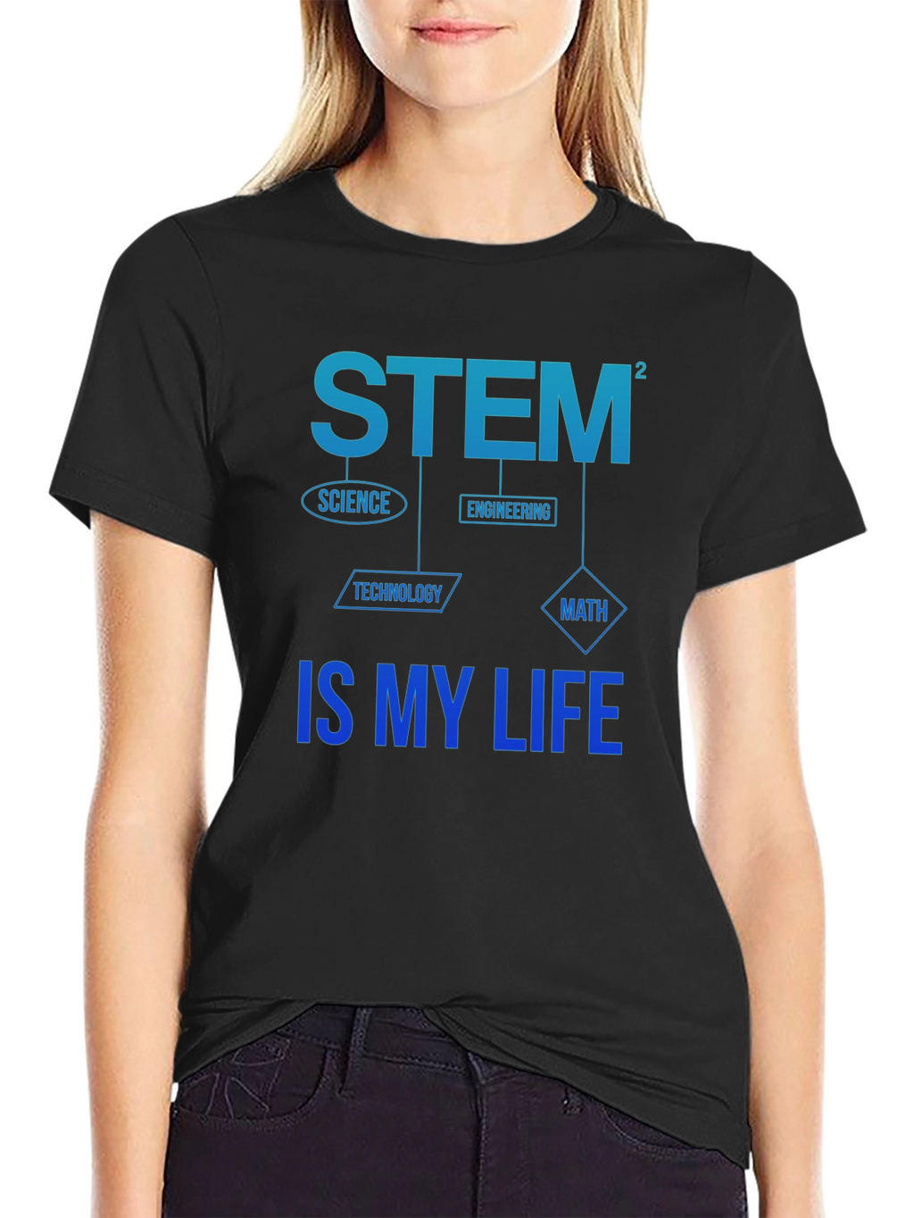 STEM Is My Life Graphic T-Shirt