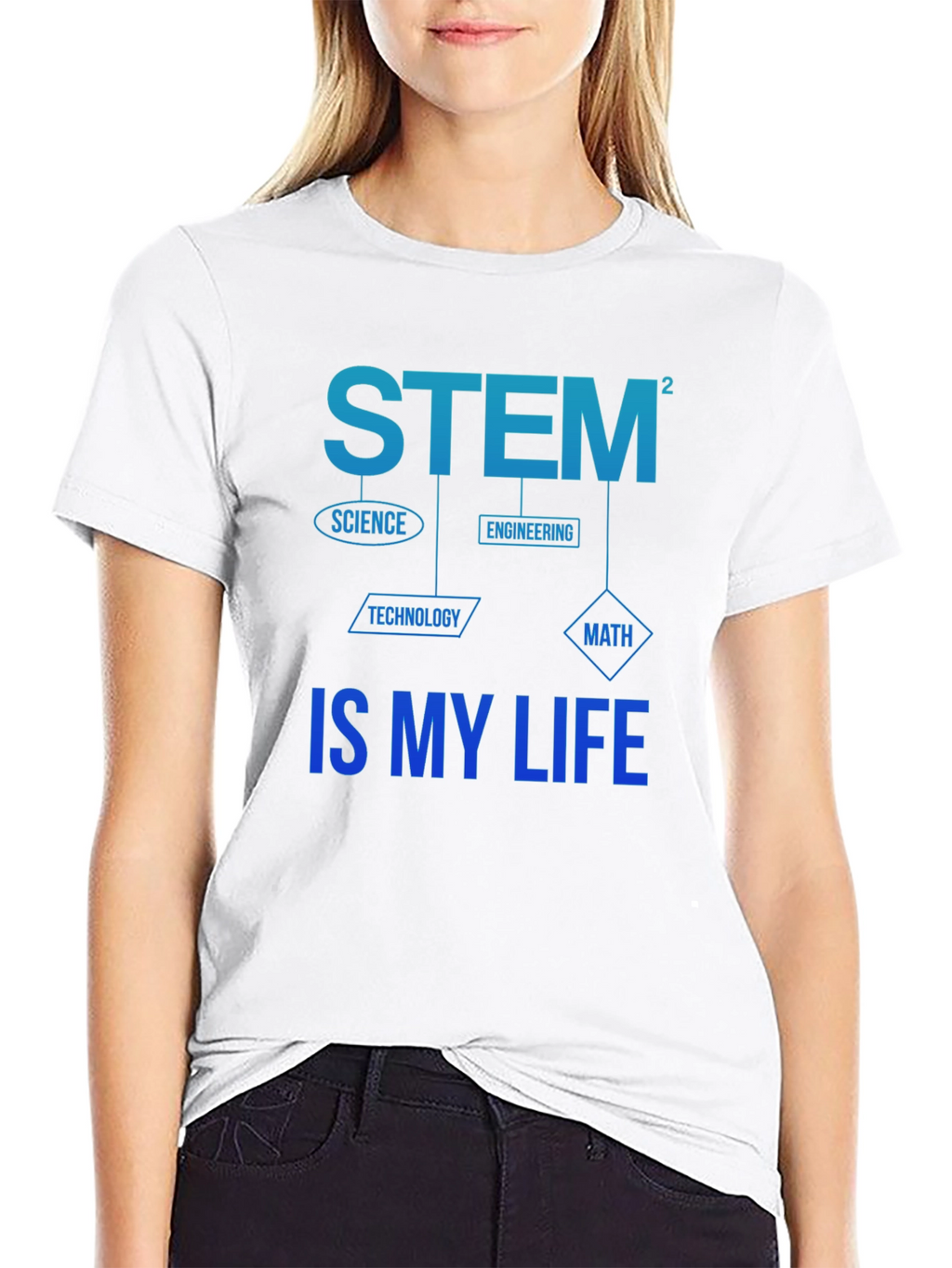 STEM Is My Life Graphic T-Shirt