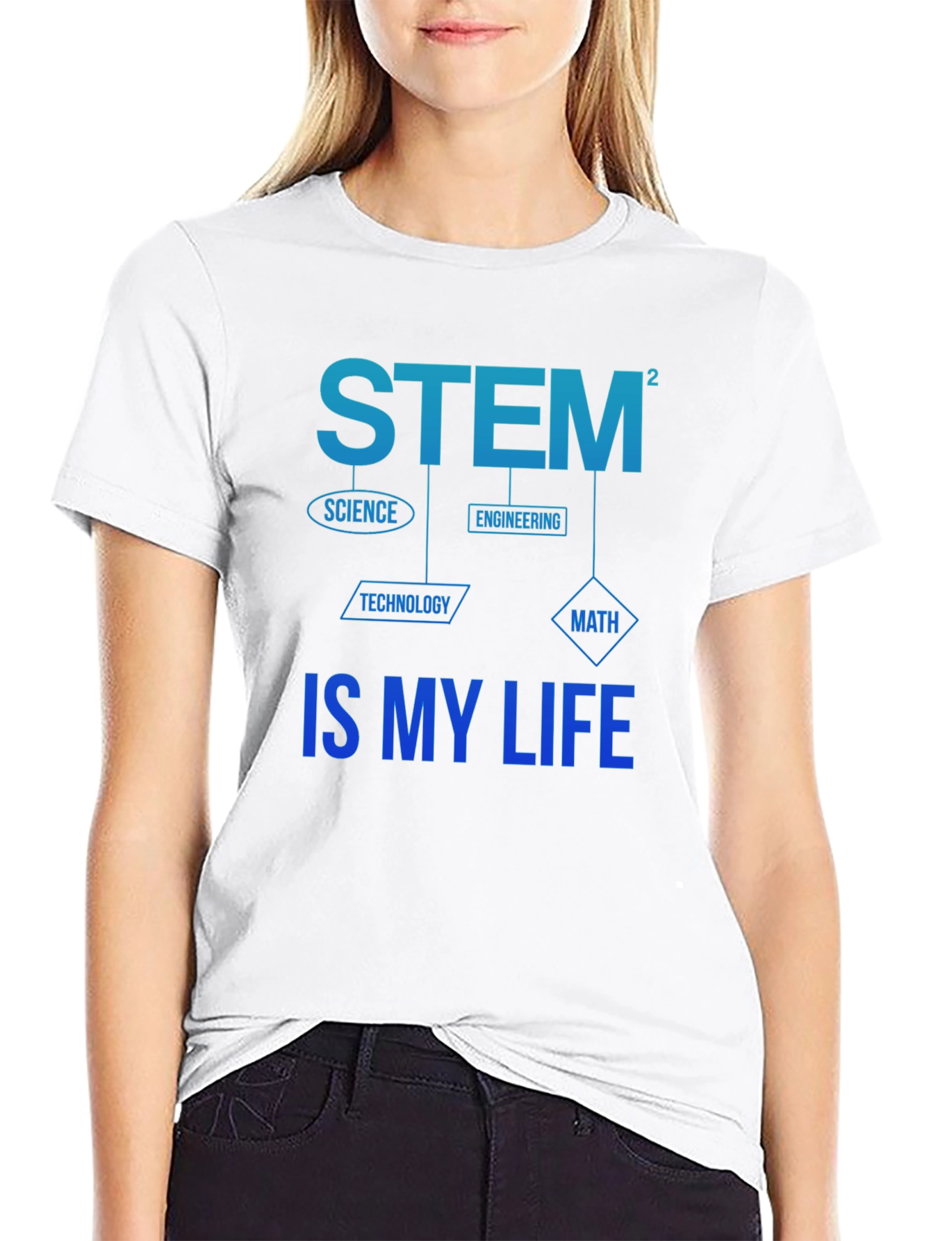 STEM Is My Life Graphic T-Shirt