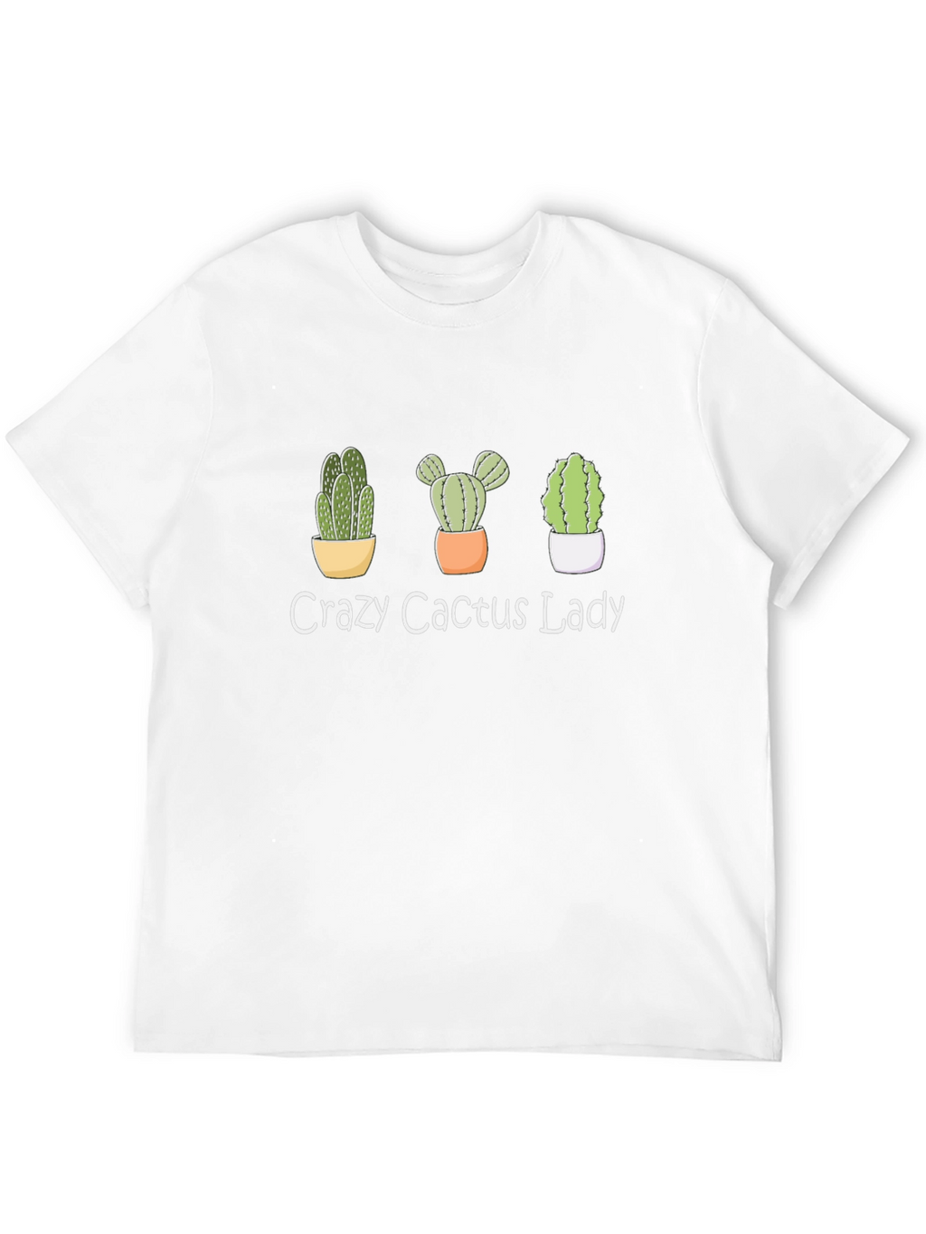 Crazy Cactus Lady T-Shirt - Plant Lover Tee