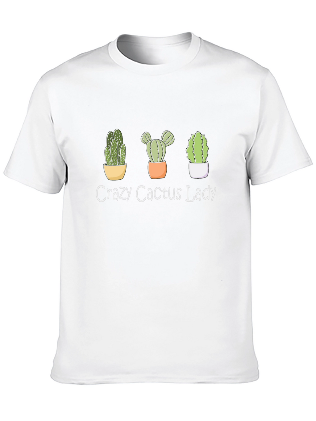 Crazy Cactus Lady T-Shirt - Plant Lover Tee