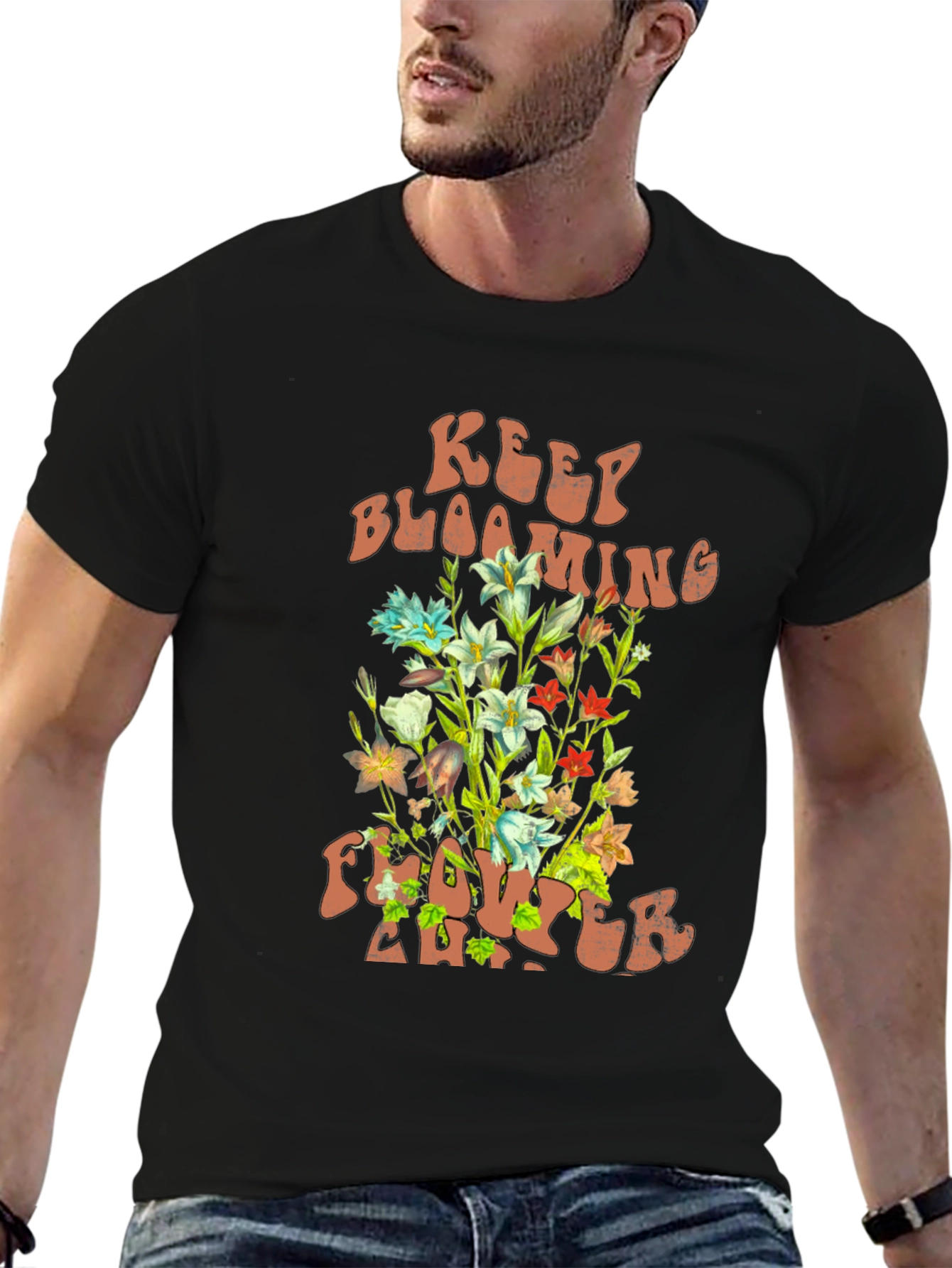 Keep Blooming Flower T-Shirt
