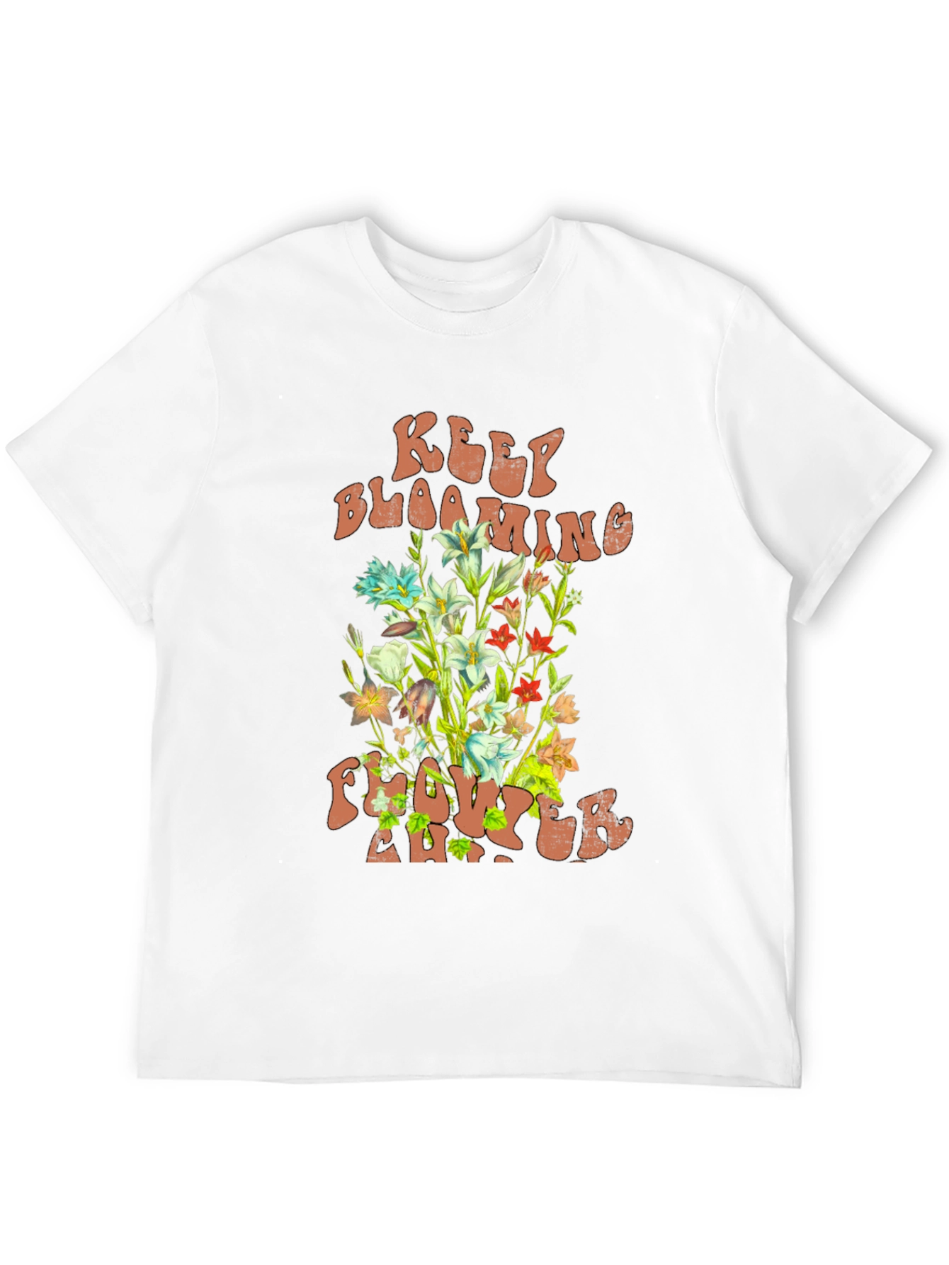 Keep Blooming Flower T-Shirt