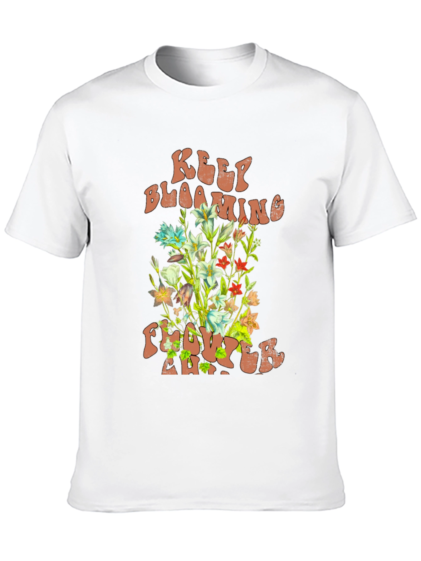 Keep Blooming Flower T-Shirt