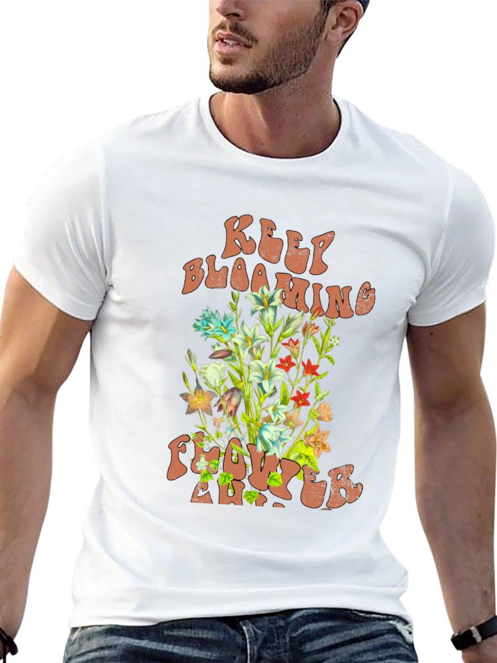 Keep Blooming Flower T-Shirt