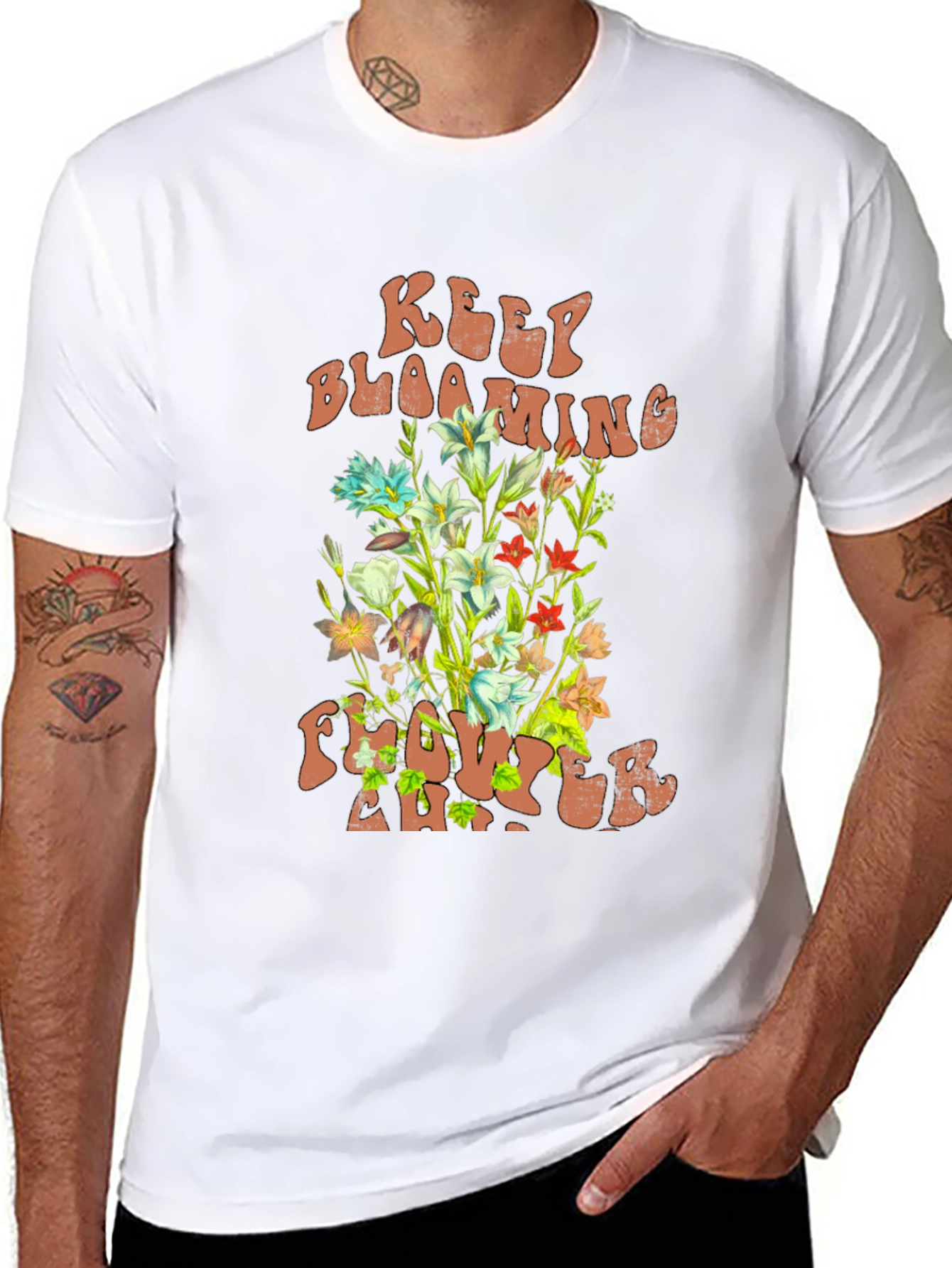 Keep Blooming Flower T-Shirt