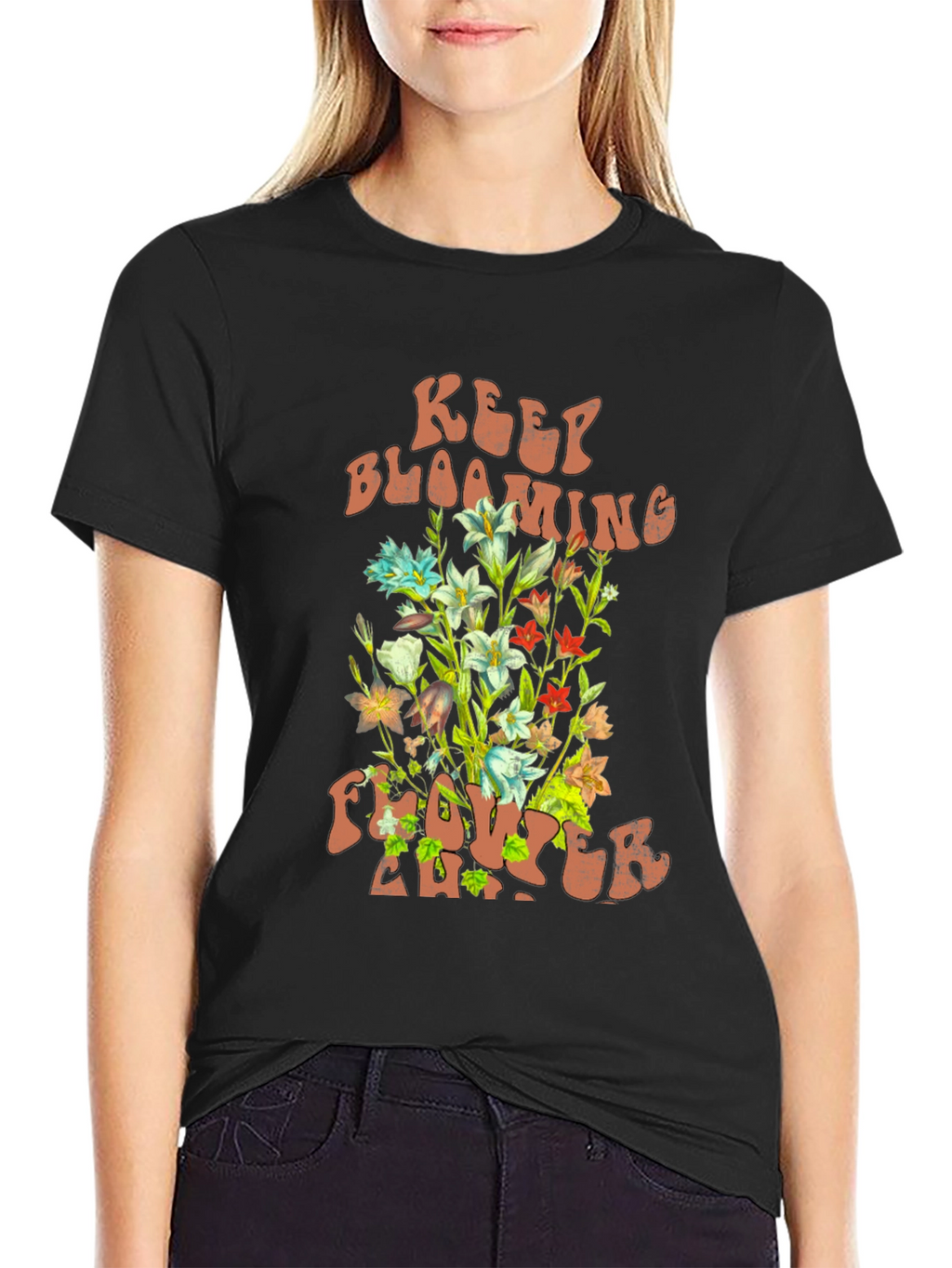 Keep Blooming Flower T-Shirt