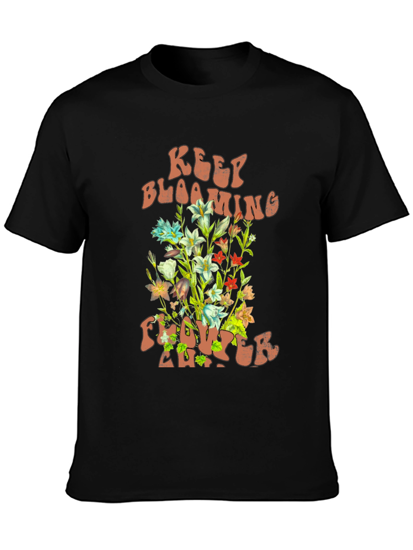 Keep Blooming Flower T-Shirt