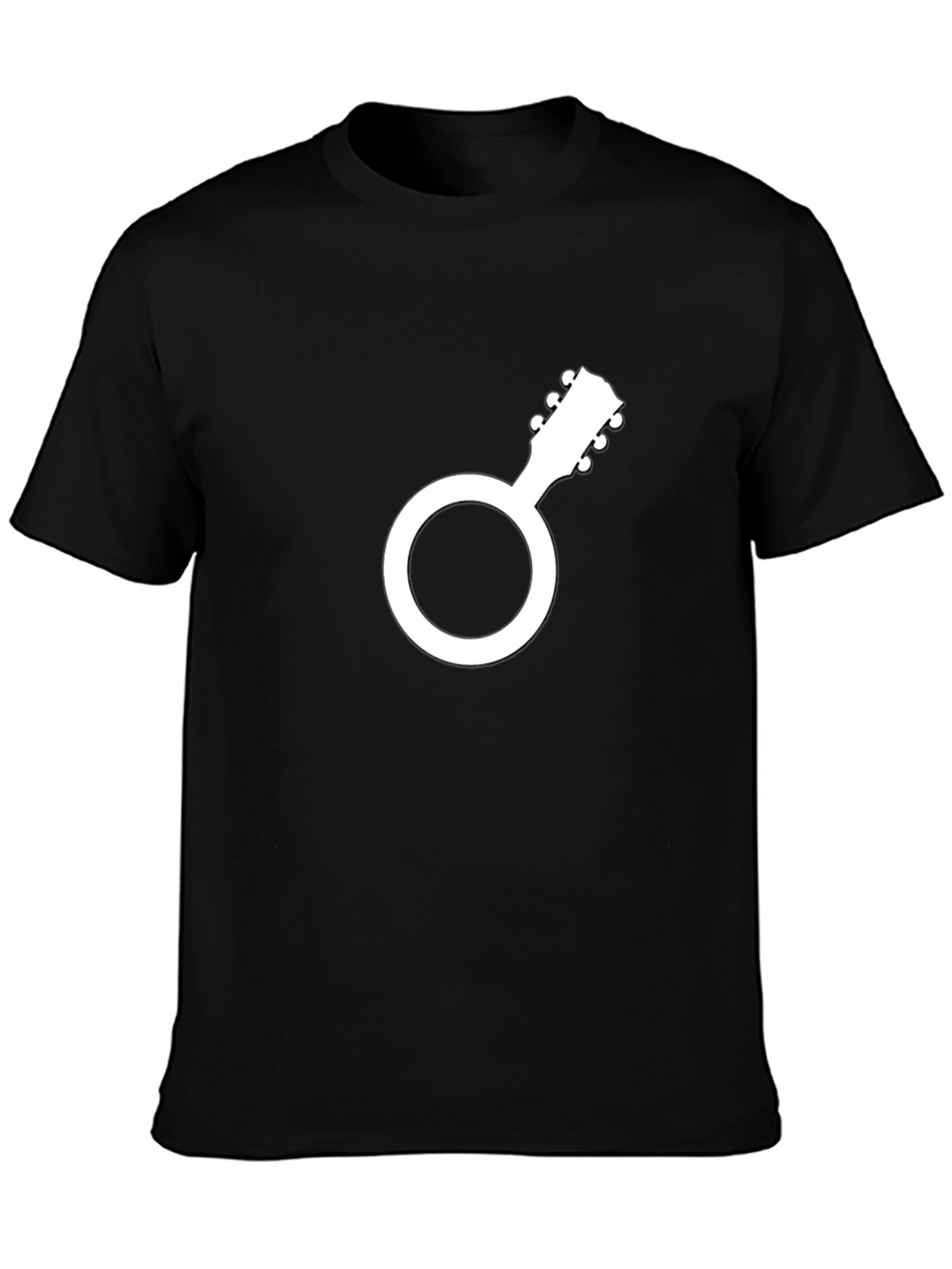 Musical Gender Symbol Tee - Unisex Banjo Graphic T-Shirt