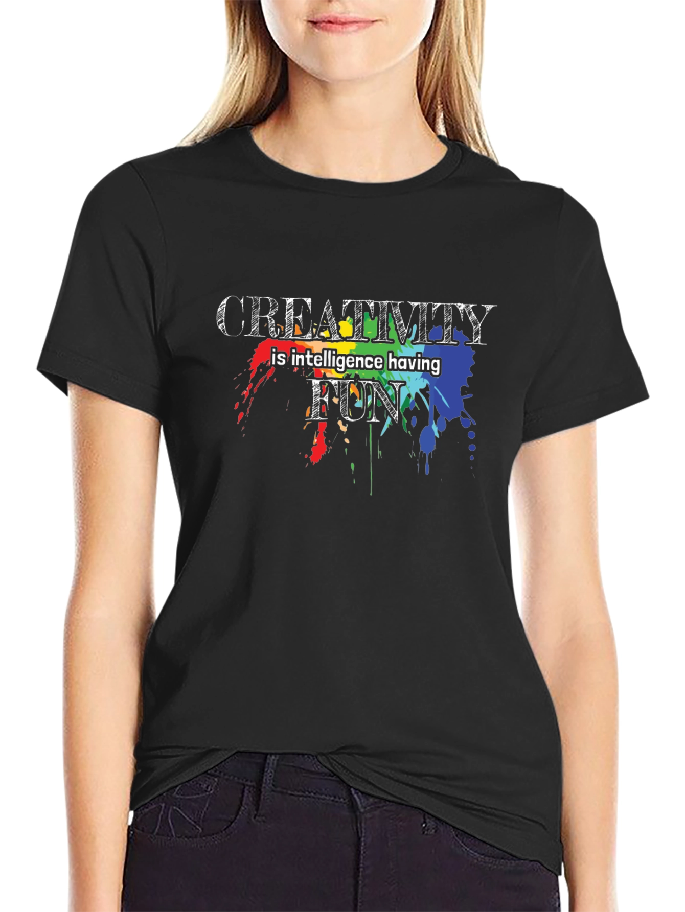 Creative Intelligence Fun Graphic T-Shirt
