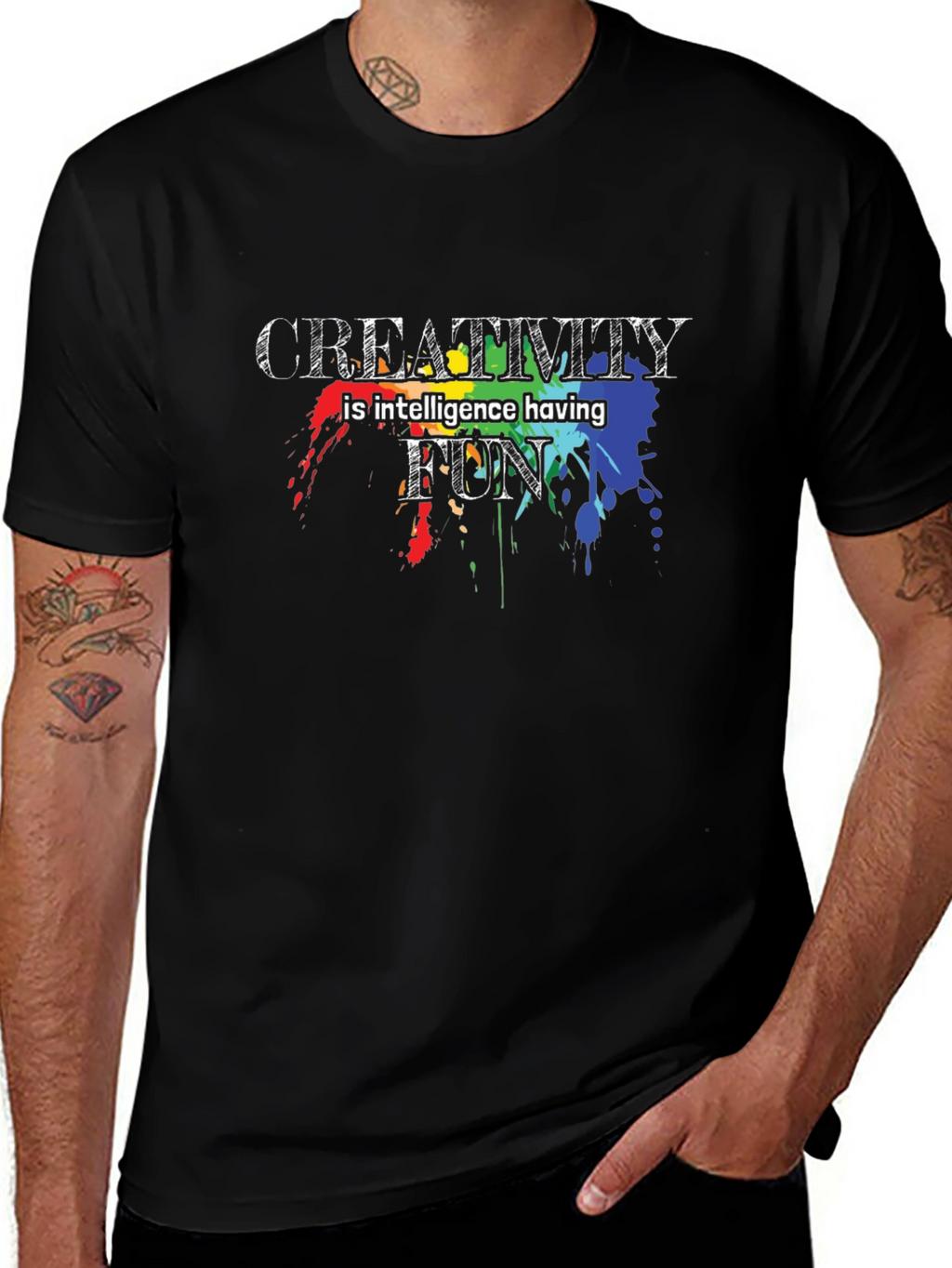 Creative Intelligence Fun Graphic T-Shirt