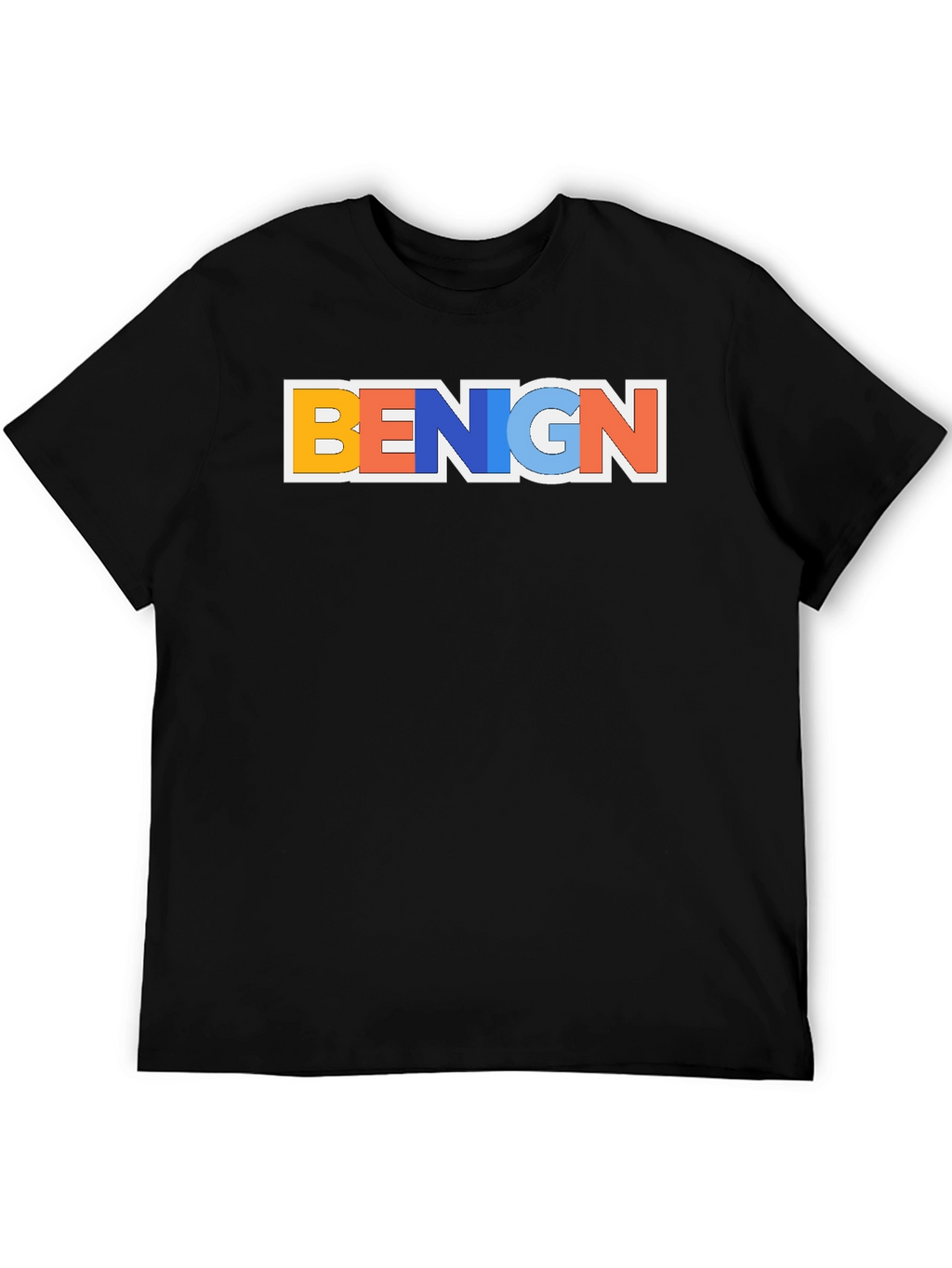 Benign Graphic T-Shirt - Trendy Casual Tee