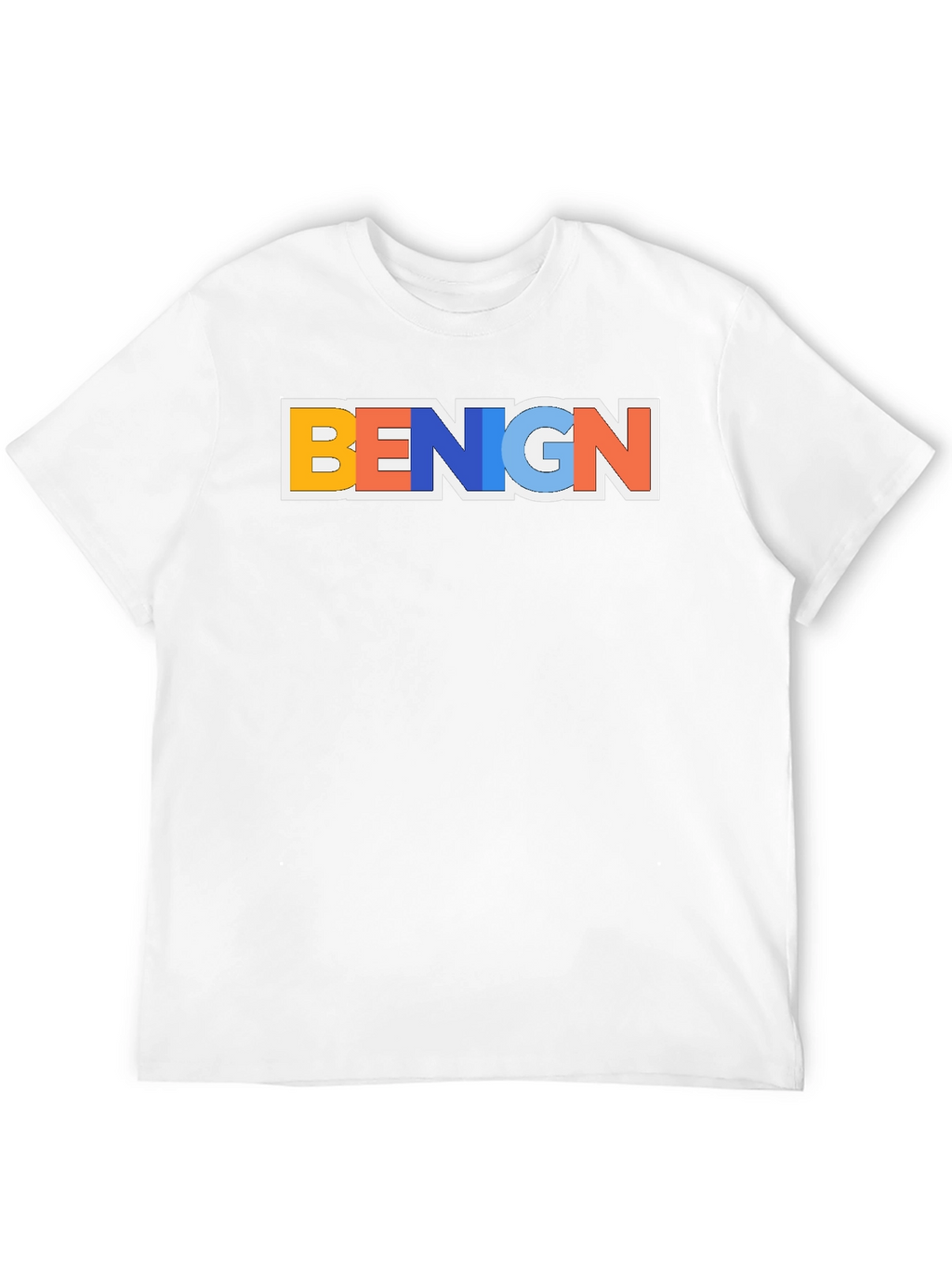 Benign Graphic T-Shirt - Trendy Casual Tee