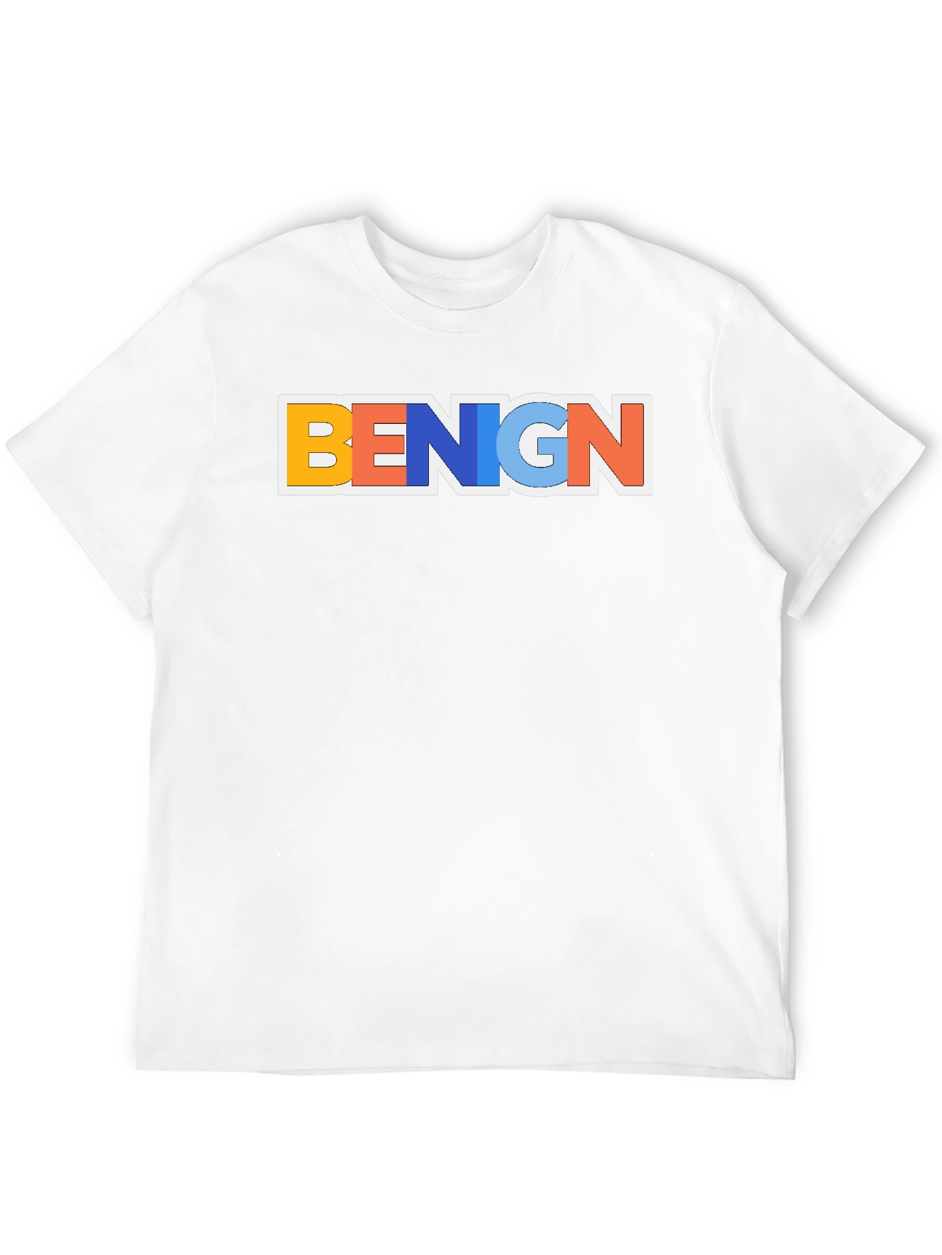 Benign Graphic T-Shirt - Trendy Casual Tee