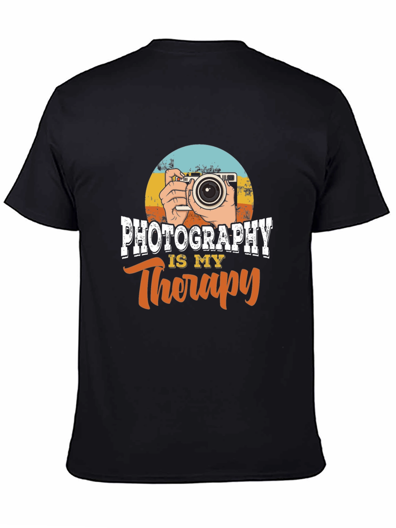 Photography is My Therapy Graphic Tee