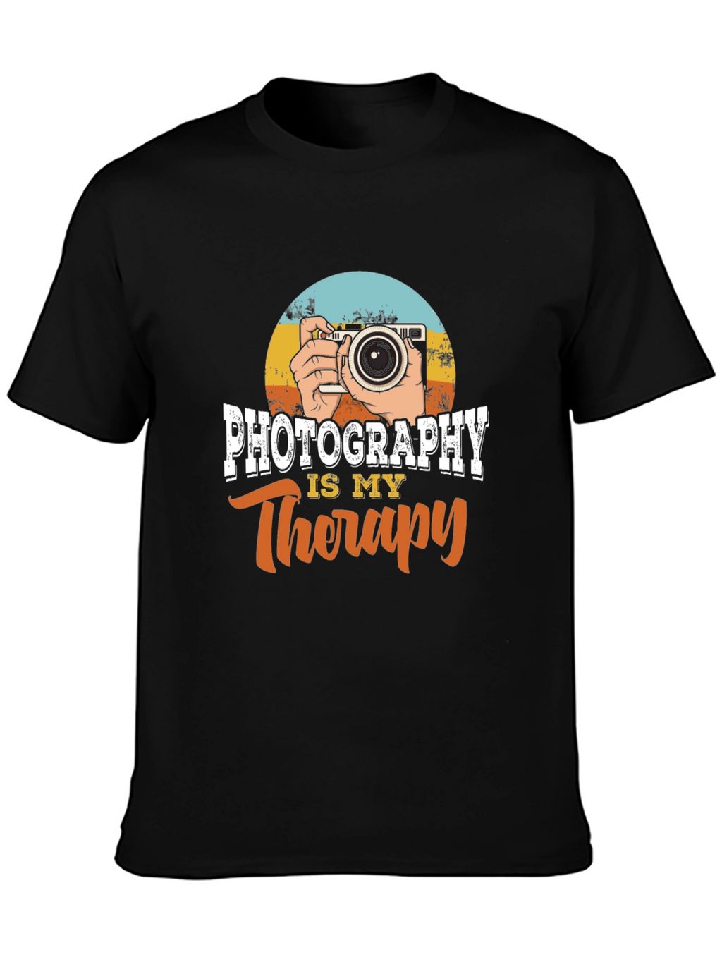 Photography is My Therapy Graphic Tee