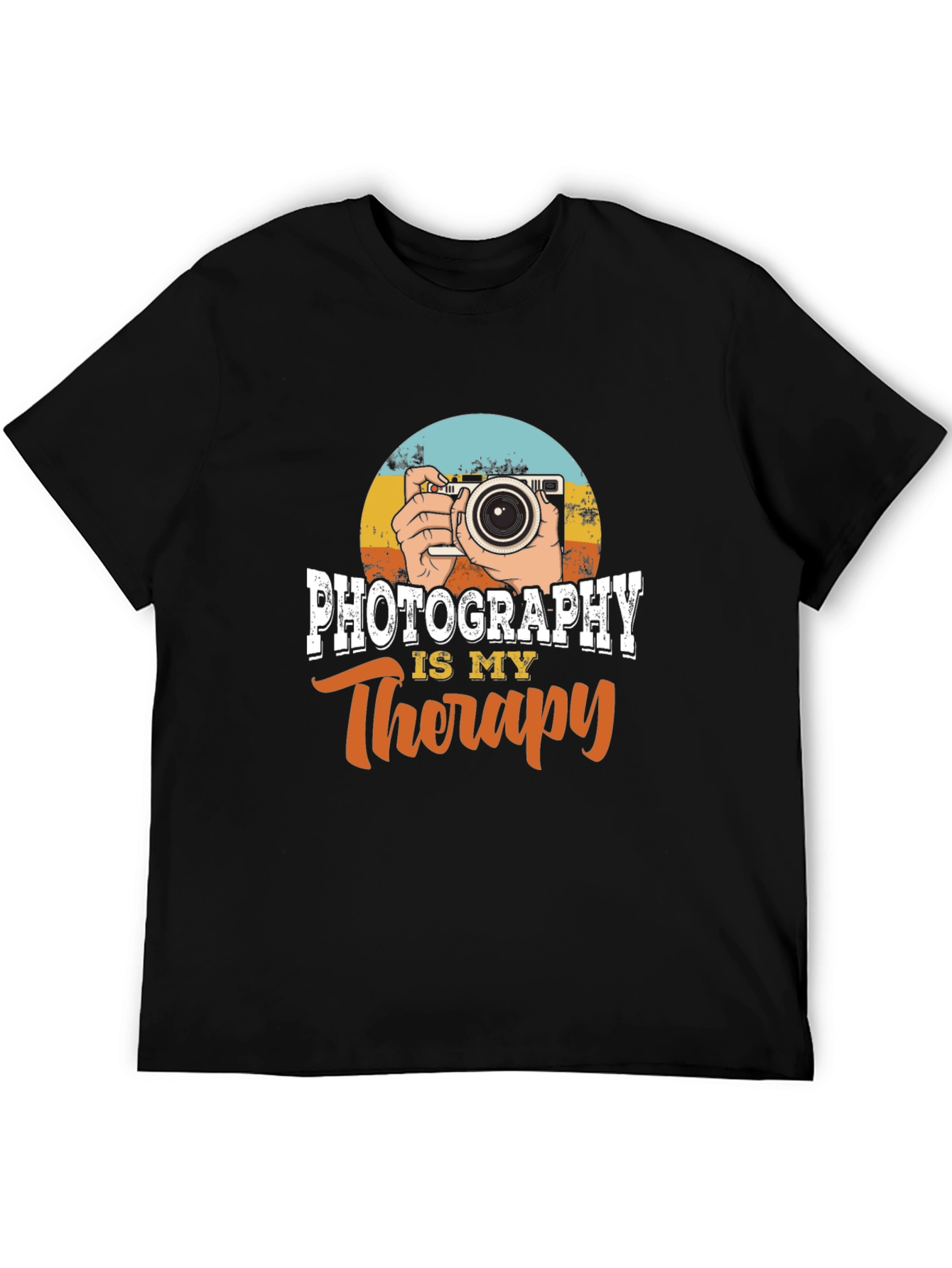 Photography is My Therapy Graphic Tee